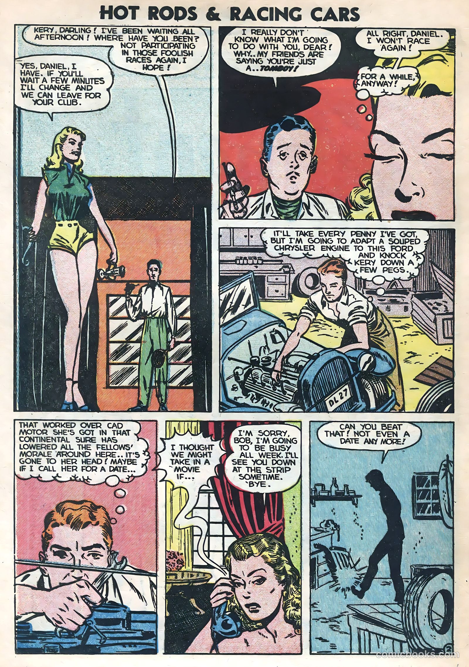 Hot Rods and Racing Cars #9 — page 28 of 36