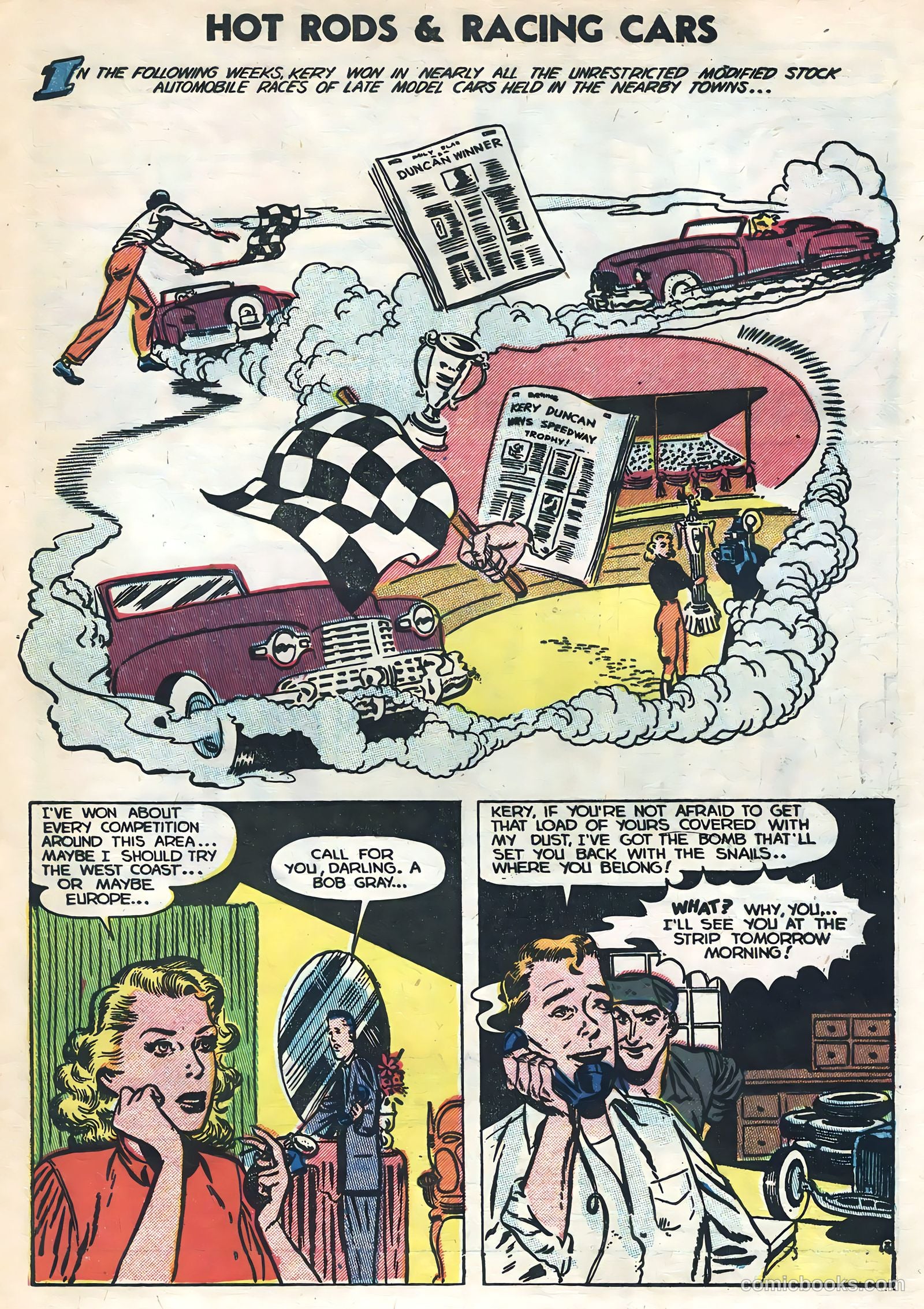 Hot Rods and Racing Cars #9 — page 29 of 36