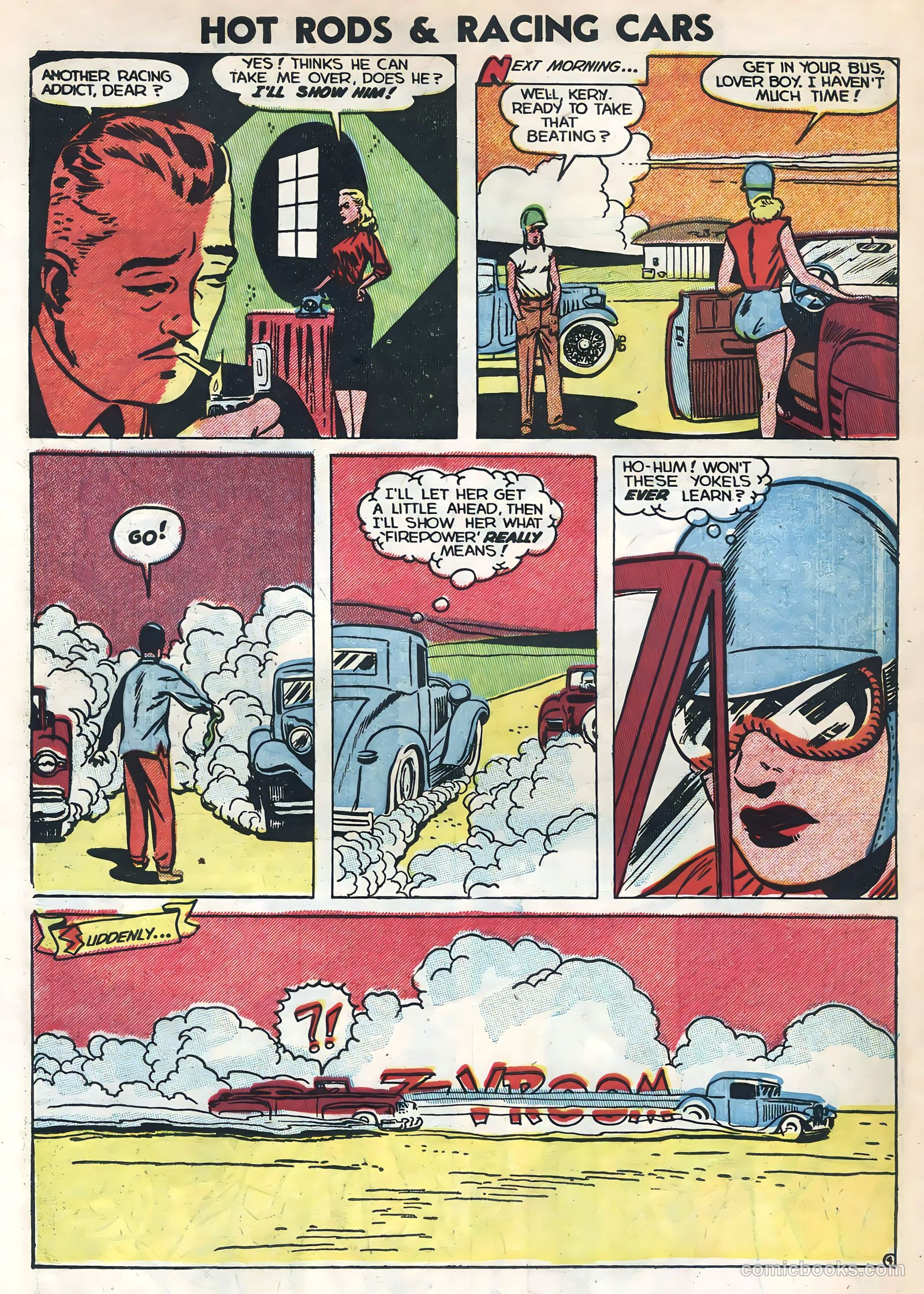 Hot Rods and Racing Cars #9 — page 30 of 36