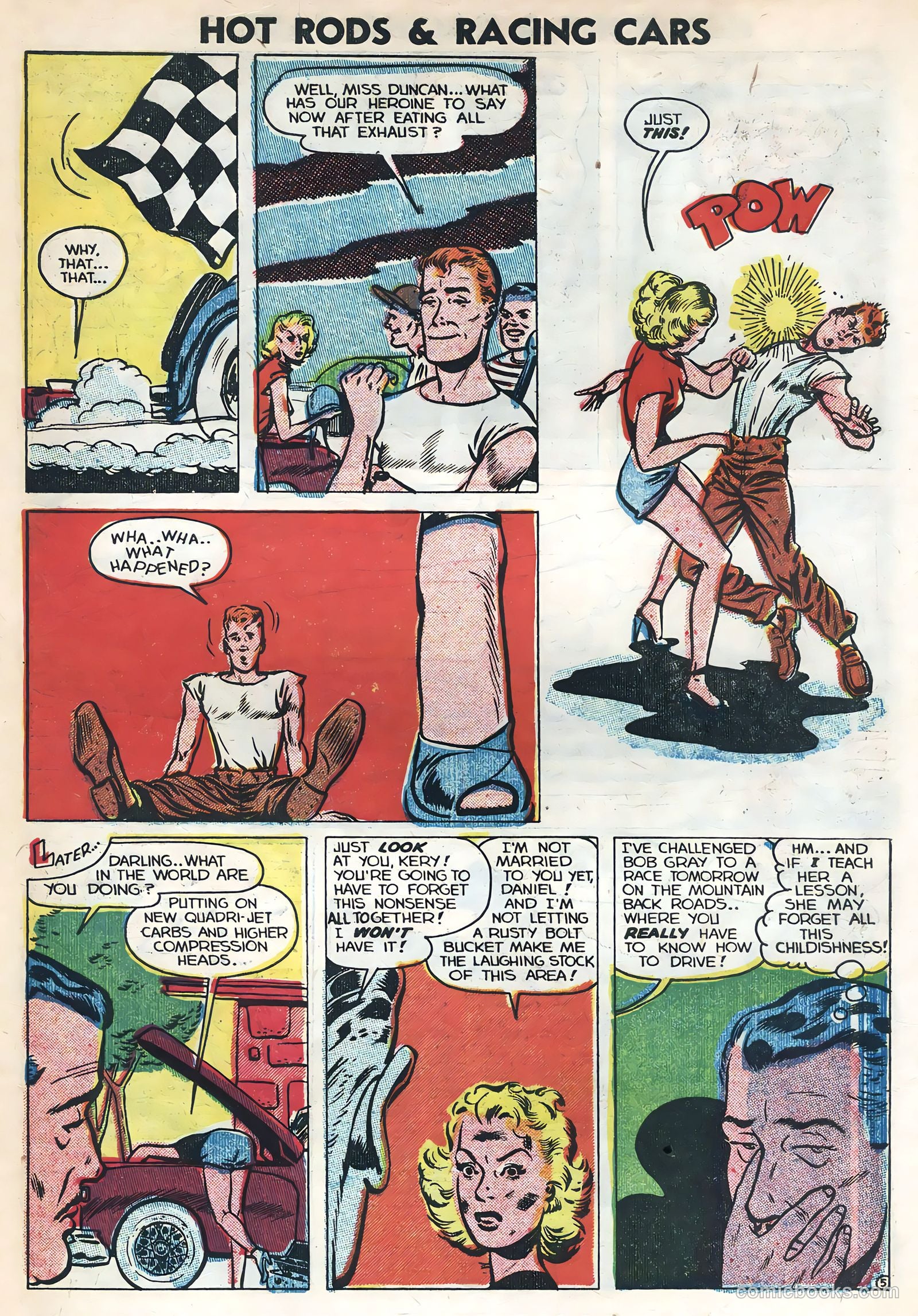 Hot Rods and Racing Cars #9 — page 31 of 36