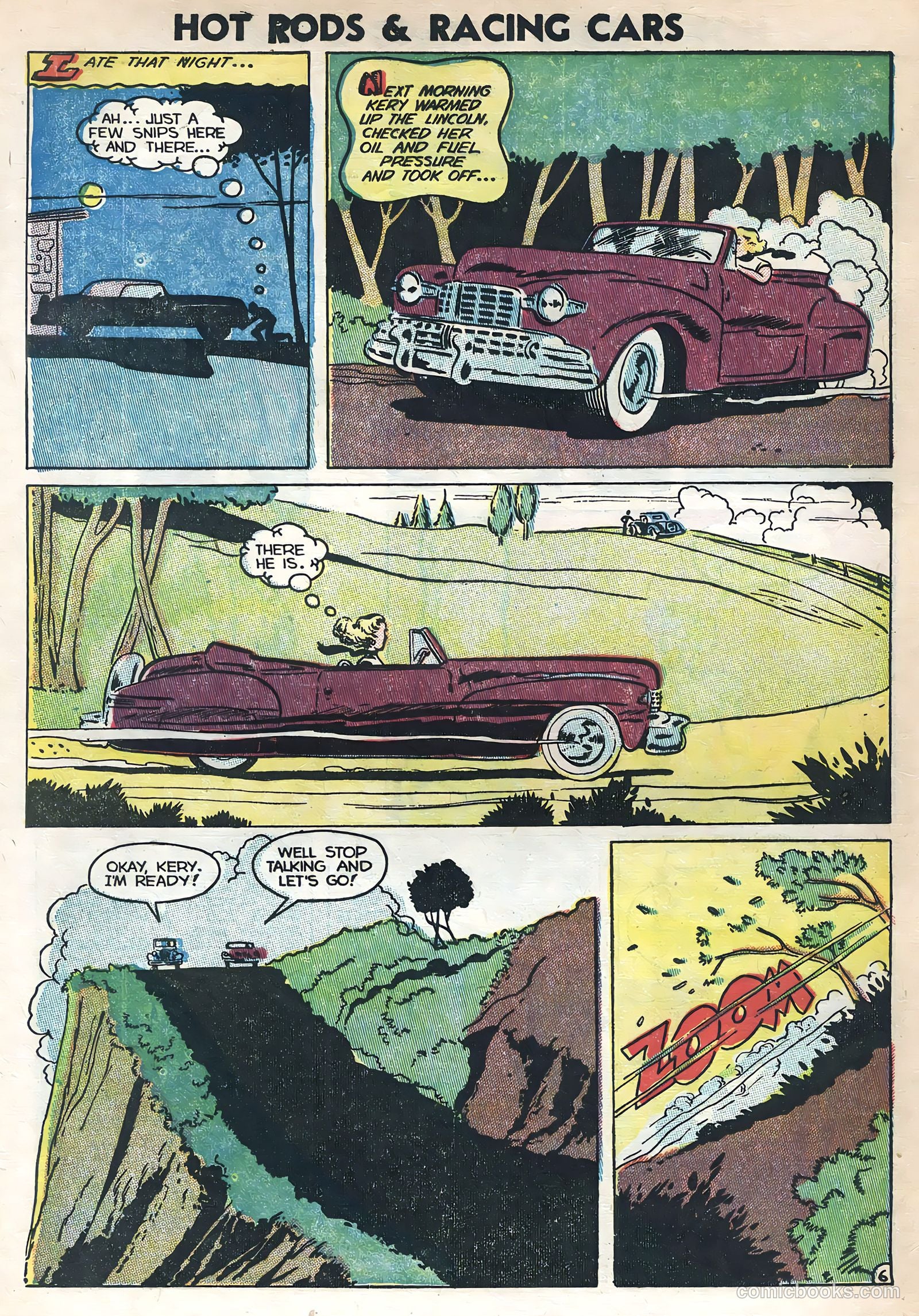 Hot Rods and Racing Cars #9 — page 32 of 36