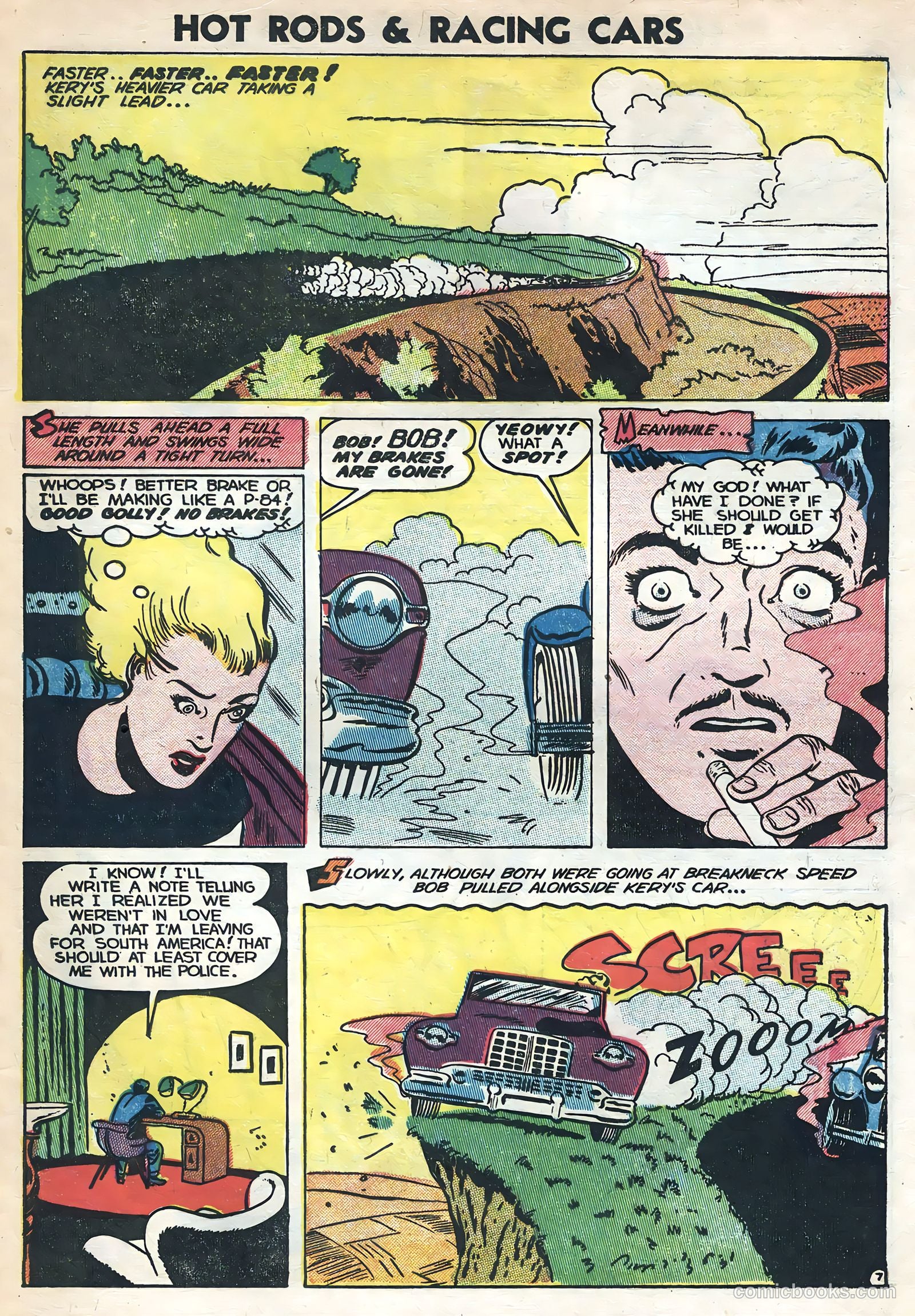 Hot Rods and Racing Cars #9 — page 33 of 36