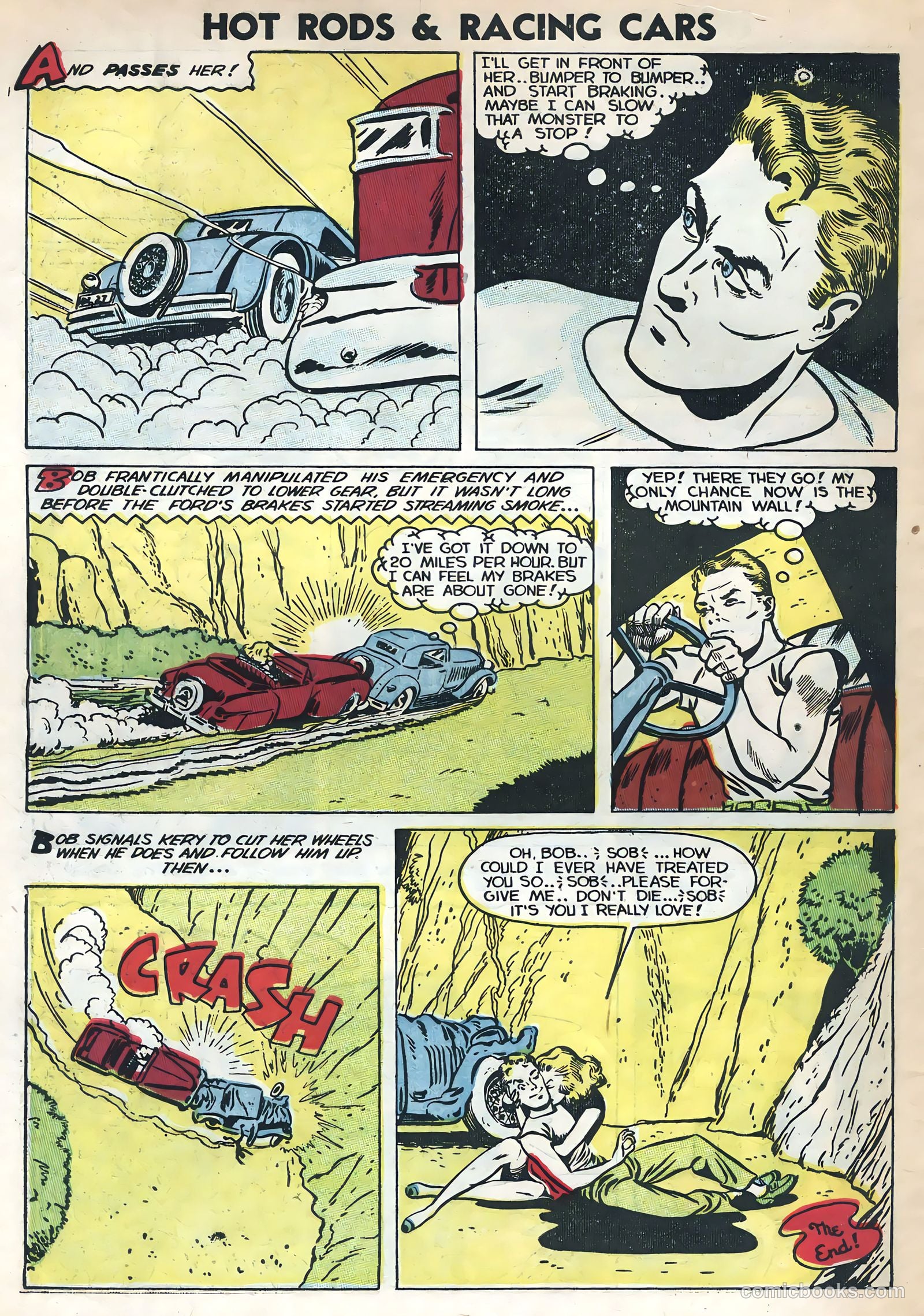Hot Rods and Racing Cars #9 — page 34 of 36