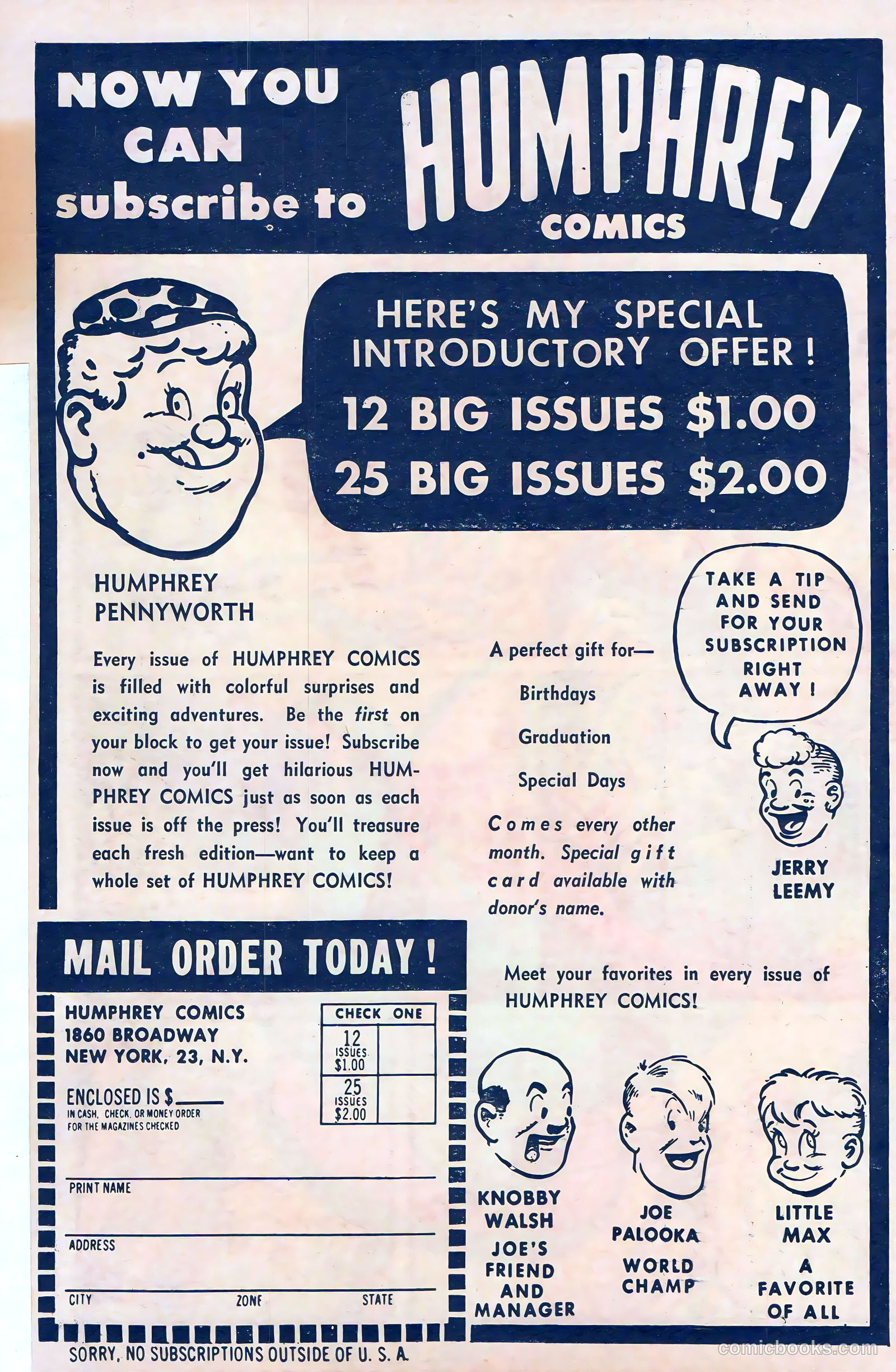 Humphrey Monthly #16 — page 2 of 36