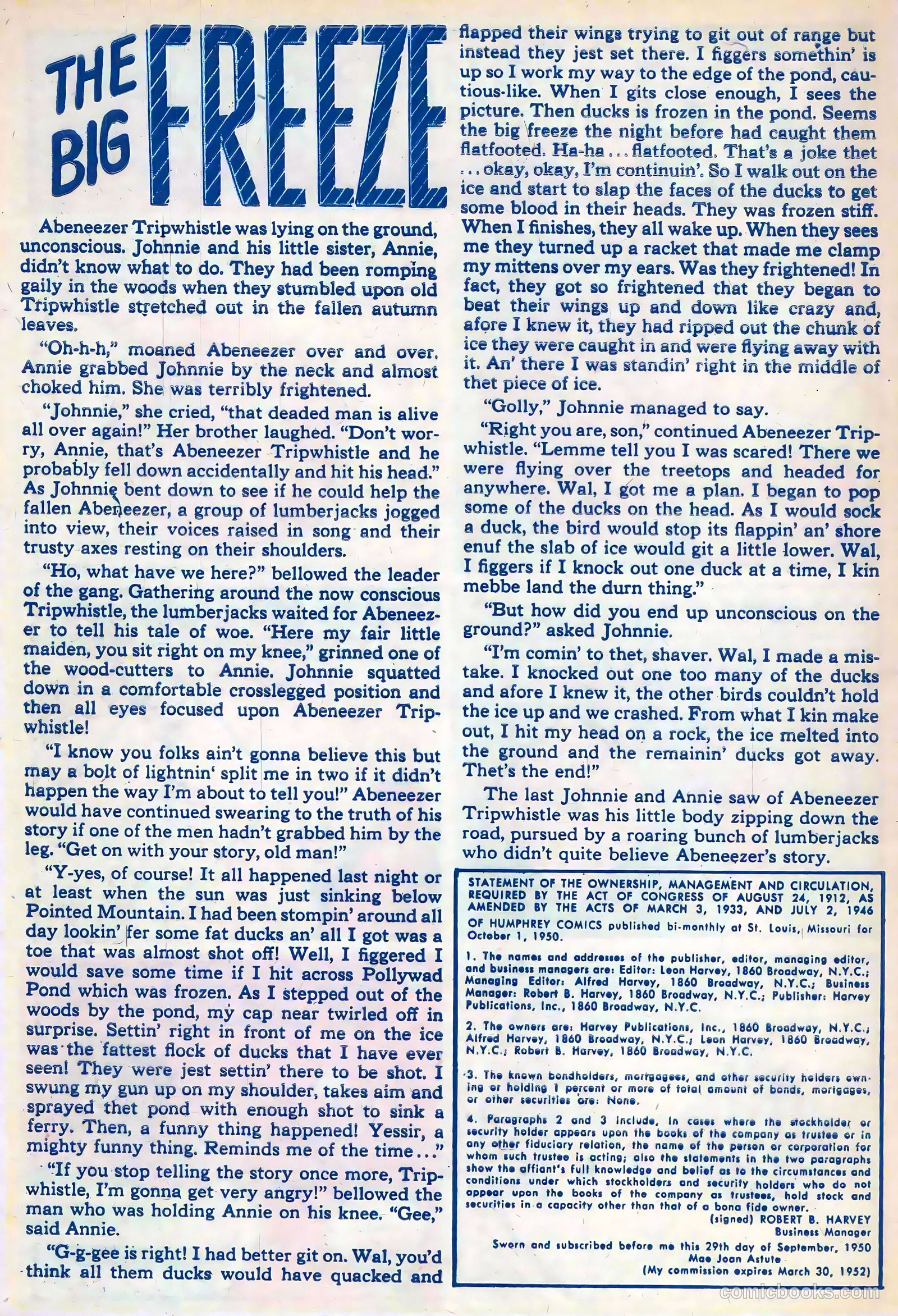 Humphrey Monthly #16 — page 28 of 36