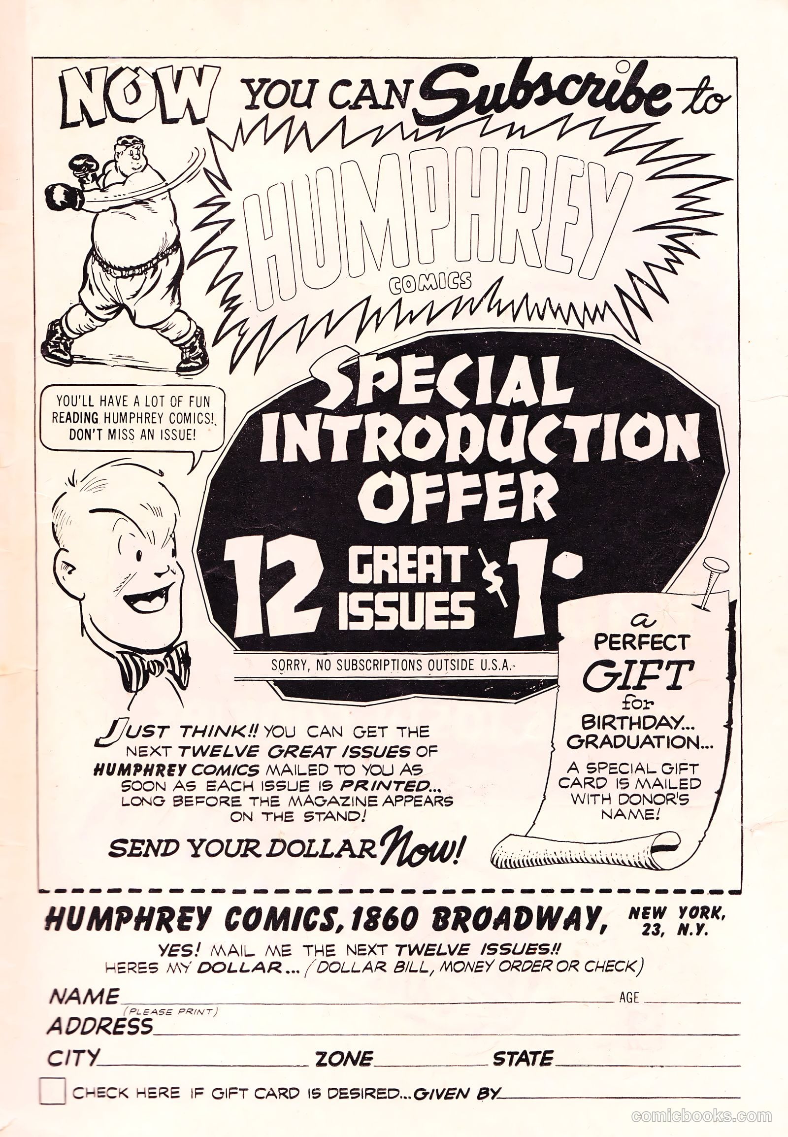 Humphrey Monthly #2 — page 51 of 52