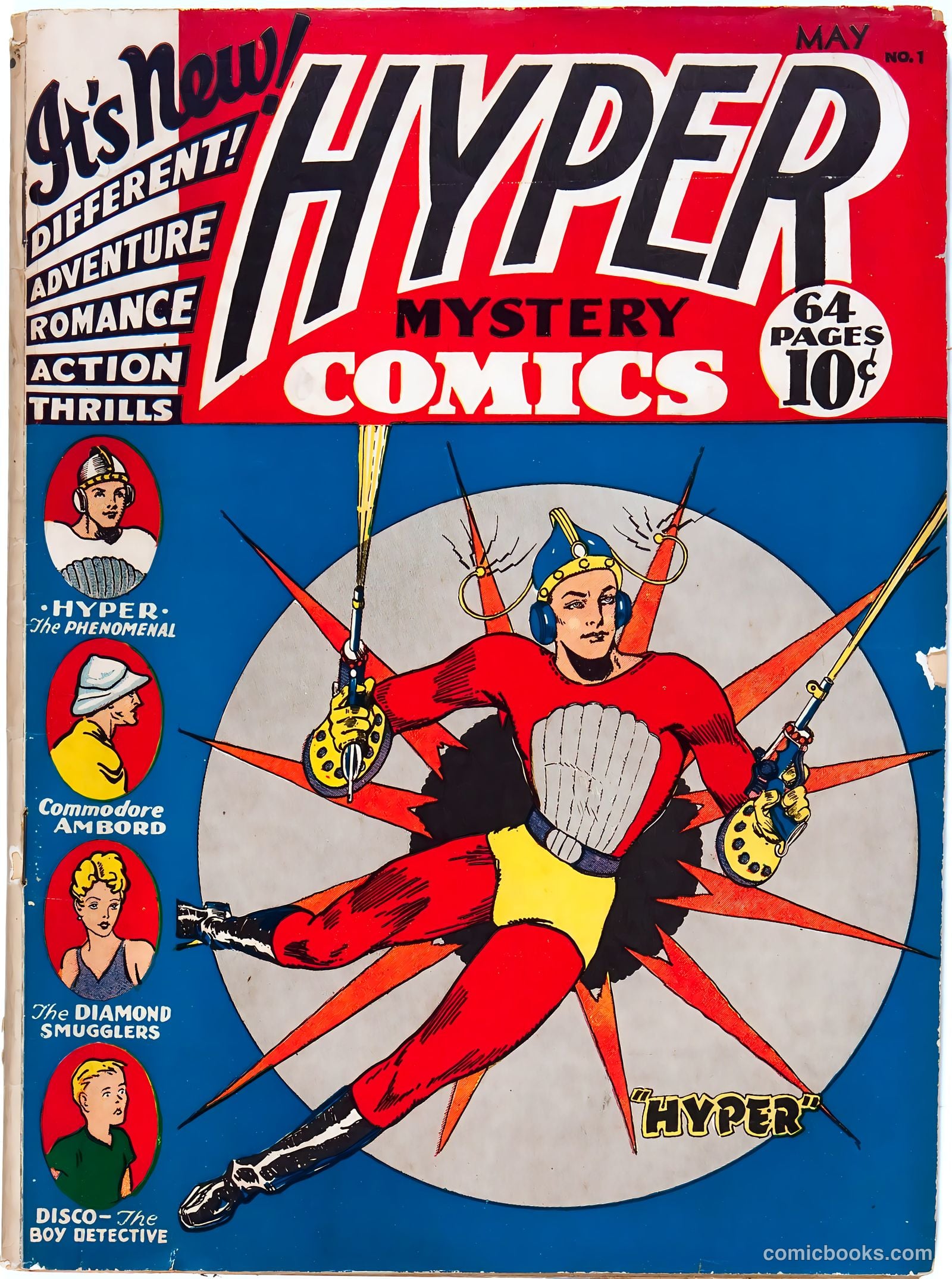 Hyper Mystery Comics #1 — page 1 of 68
