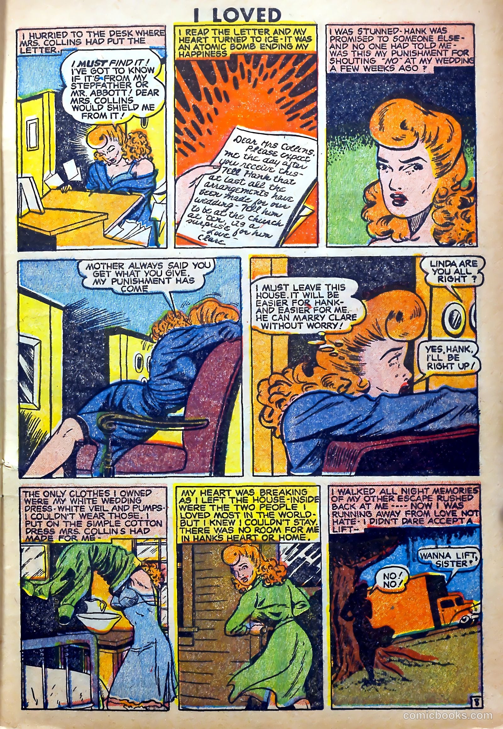 I Loved Real Confession Stories #28 — page 9 of 36