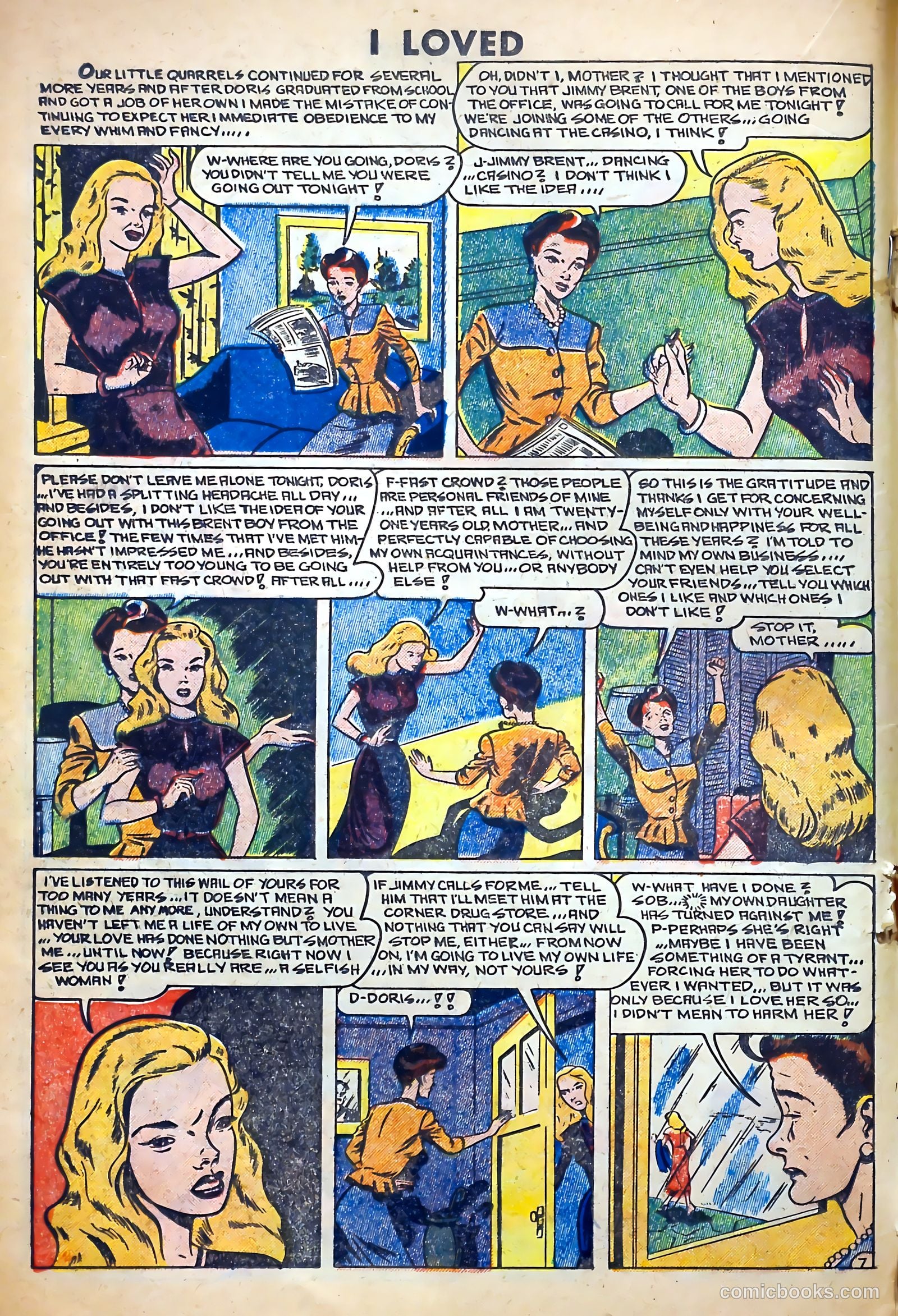 I Loved Real Confession Stories #28 — page 18 of 36