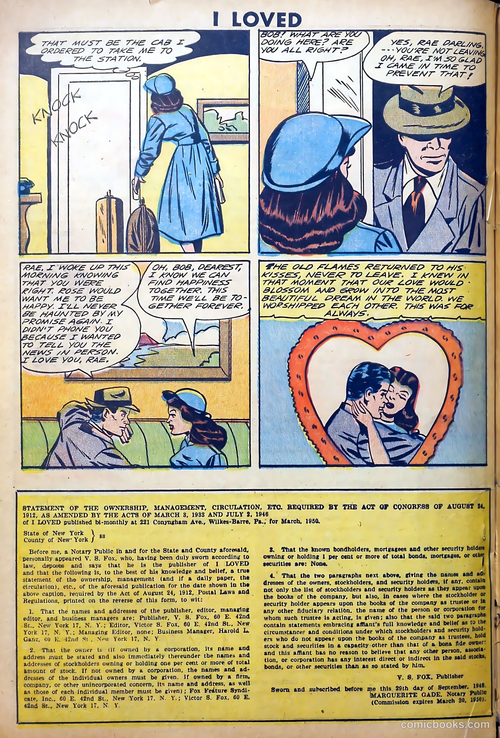 I Loved Real Confession Stories #32 — page 29 of 31