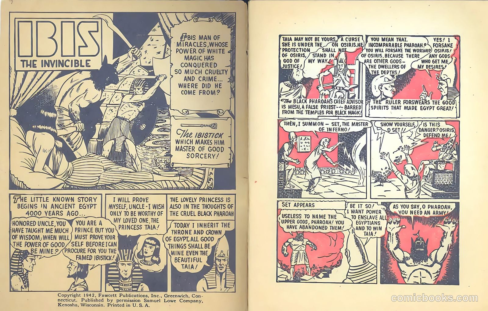 Ibis [Mighty Midget Comic] #11 — page 2 of 18