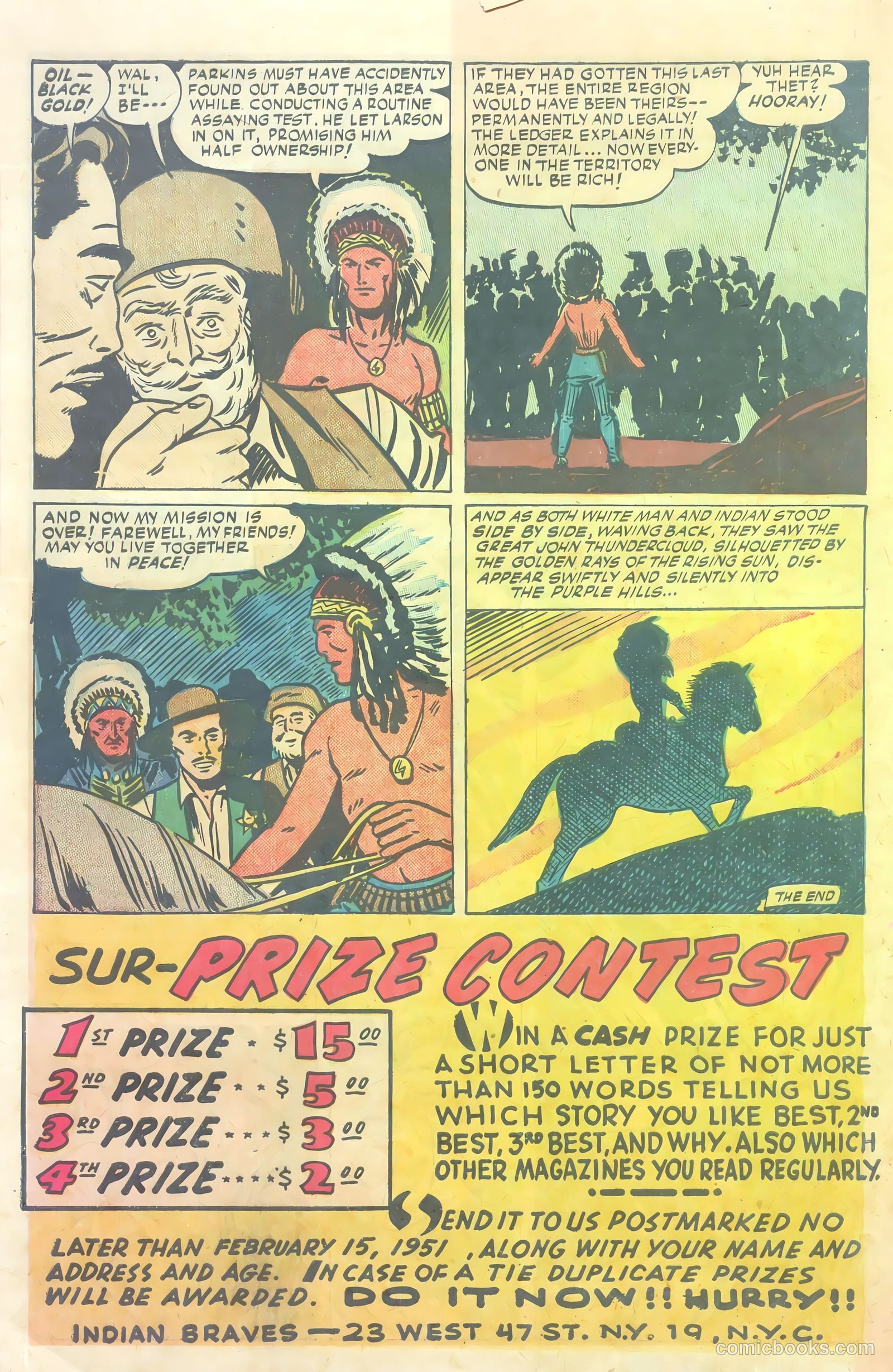 Indian Braves #1 — page 34 of 36