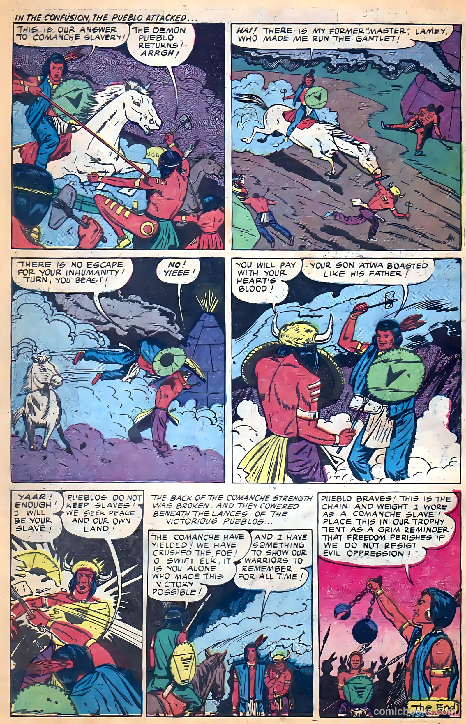 Indian Braves #4 — page 35 of 37