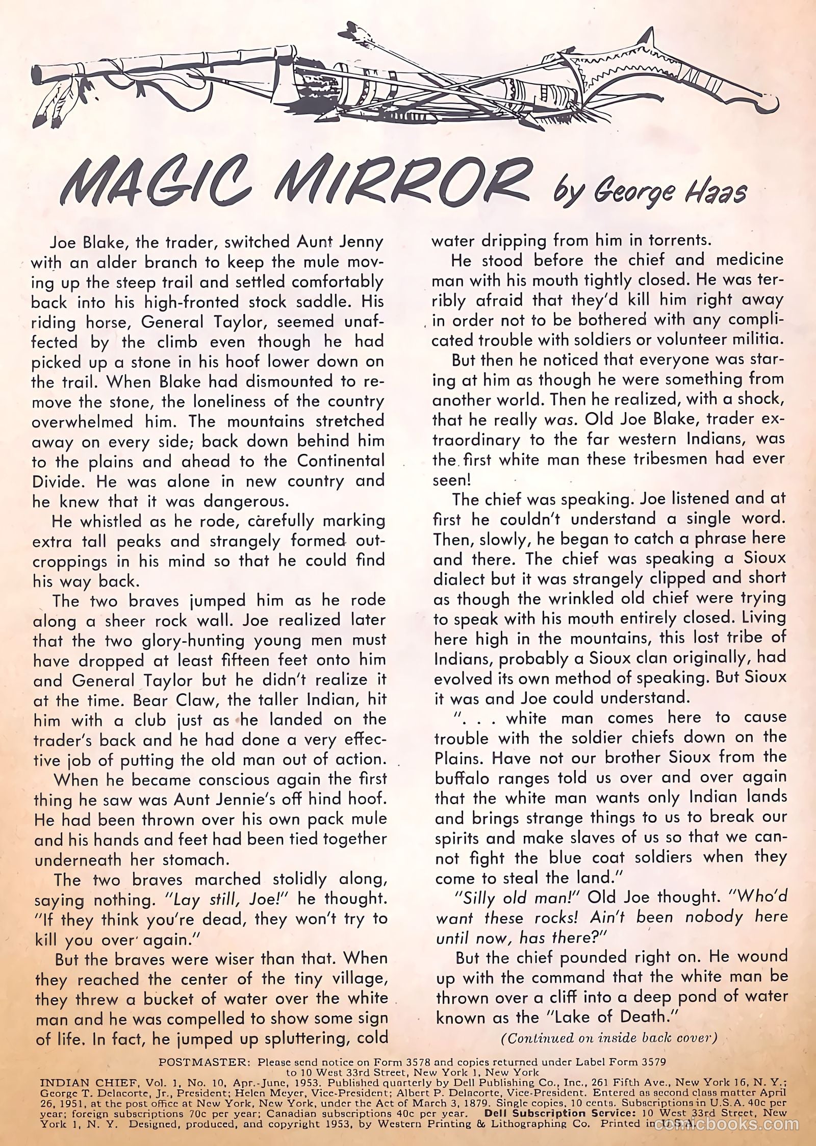 Indian Chief #10 — page 2 of 36