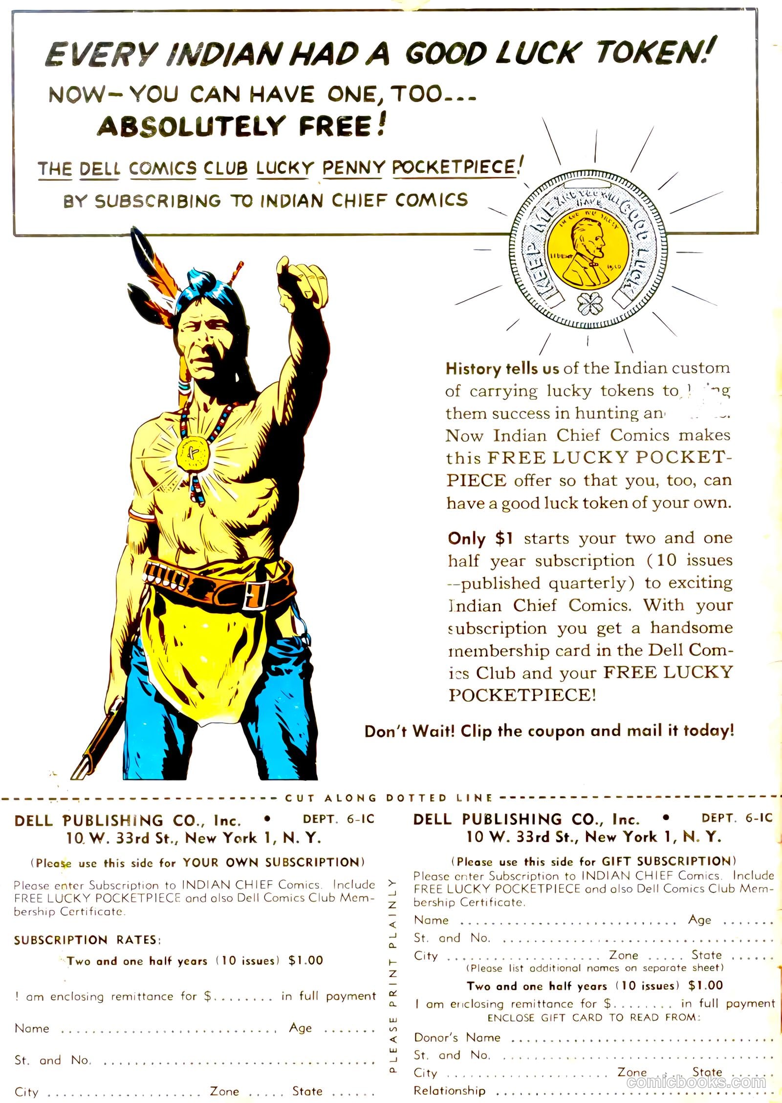 Indian Chief #11 — page 36 of 36
