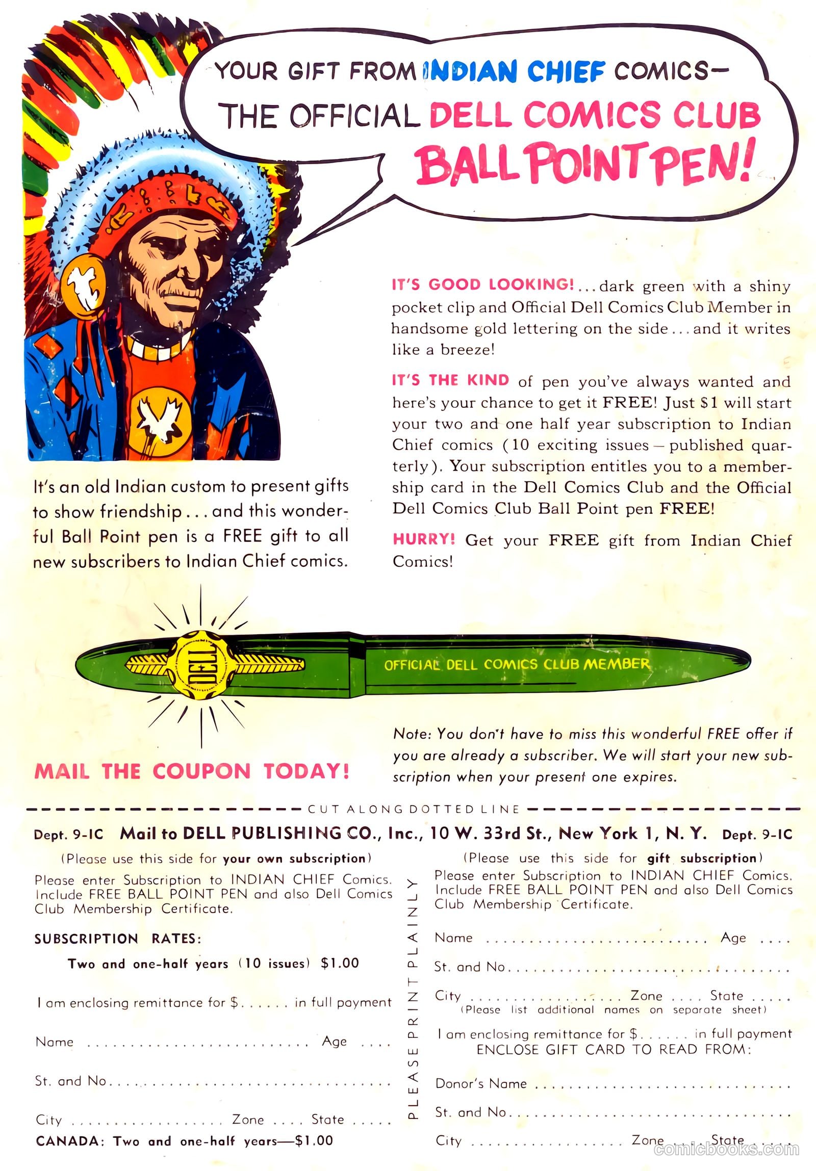 Indian Chief #12 — page 36 of 36