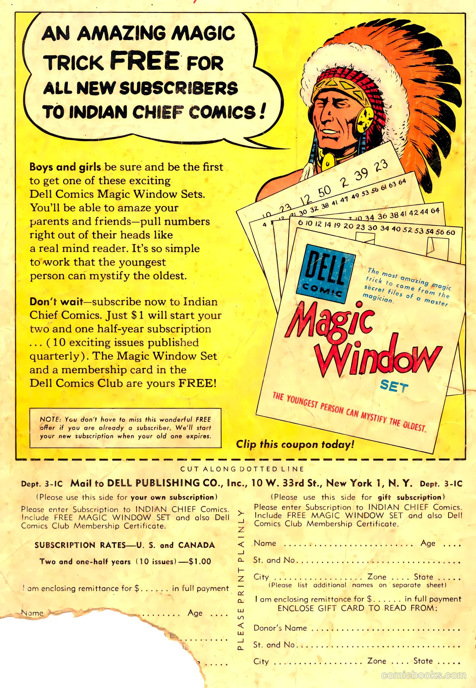 Indian Chief #14 — page 36 of 36