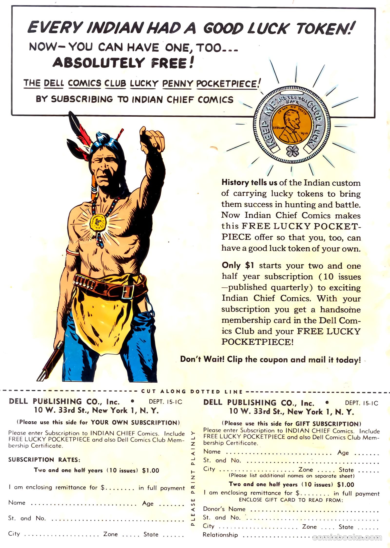 Indian Chief #15 — page 36 of 36