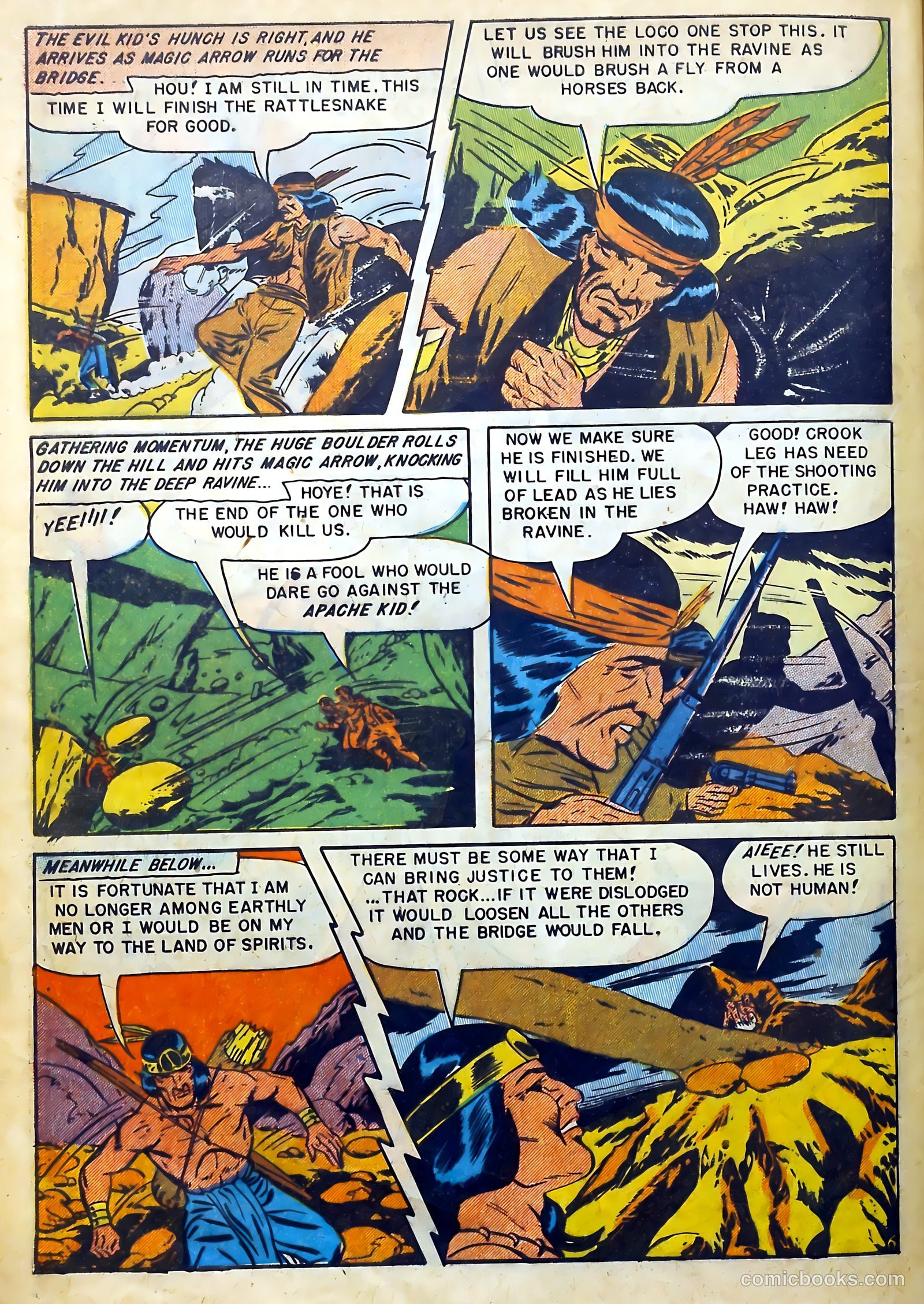 Indian Fighter #5 — page 32 of 36
