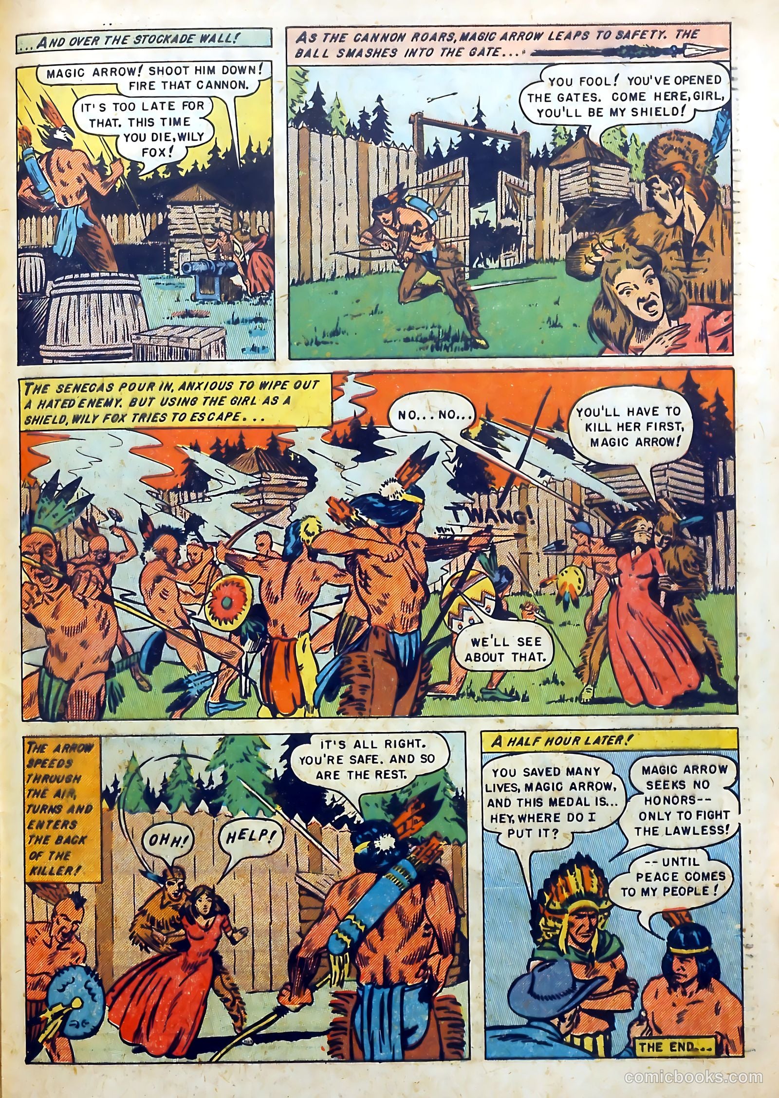 Indian Fighter #6 — page 33 of 36