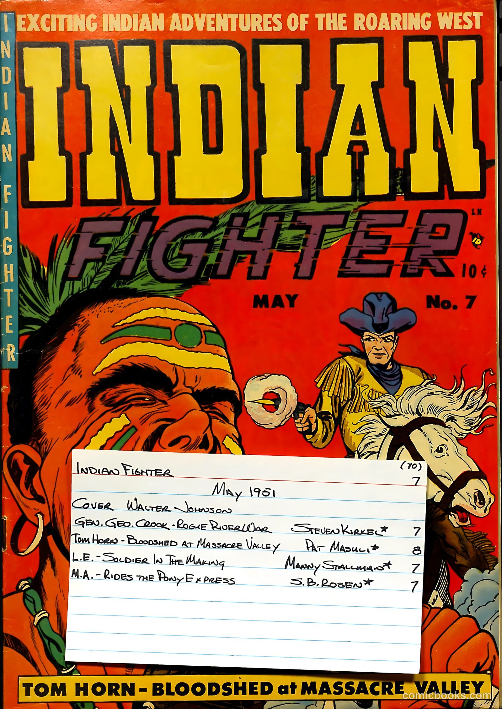 Indian Fighter #7 — page 37 of 37