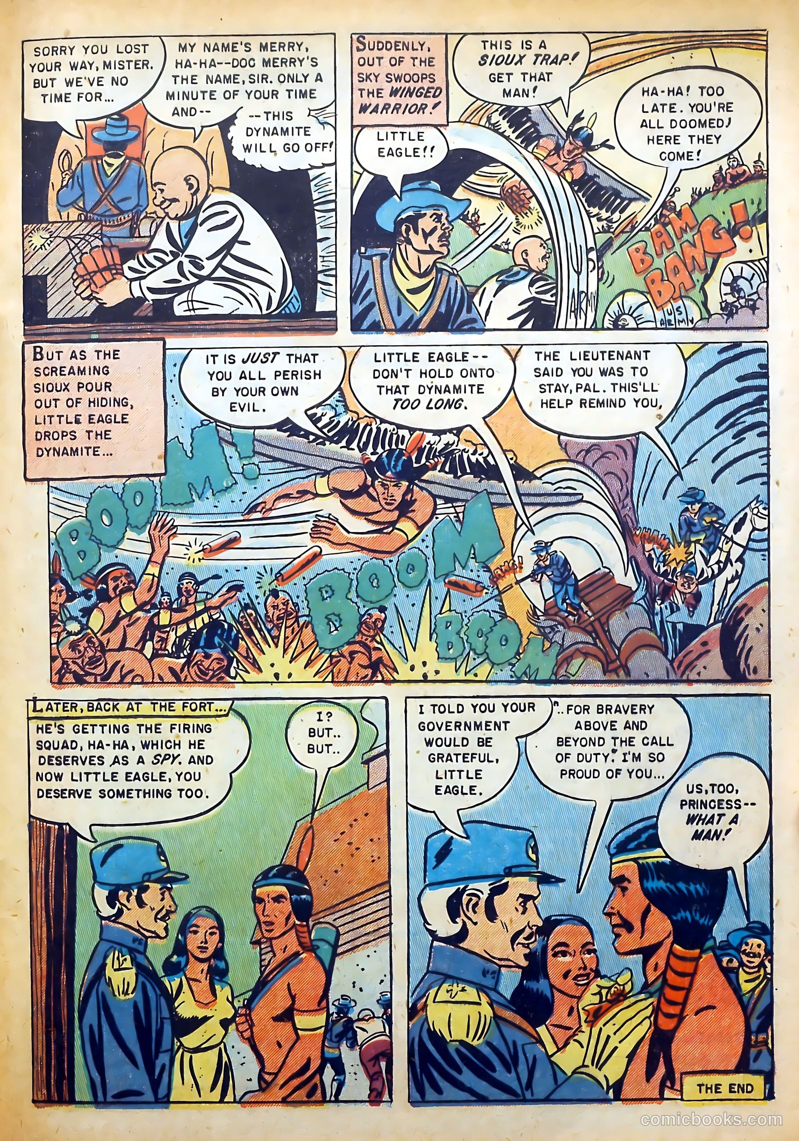Indian Fighter #9 — page 33 of 36