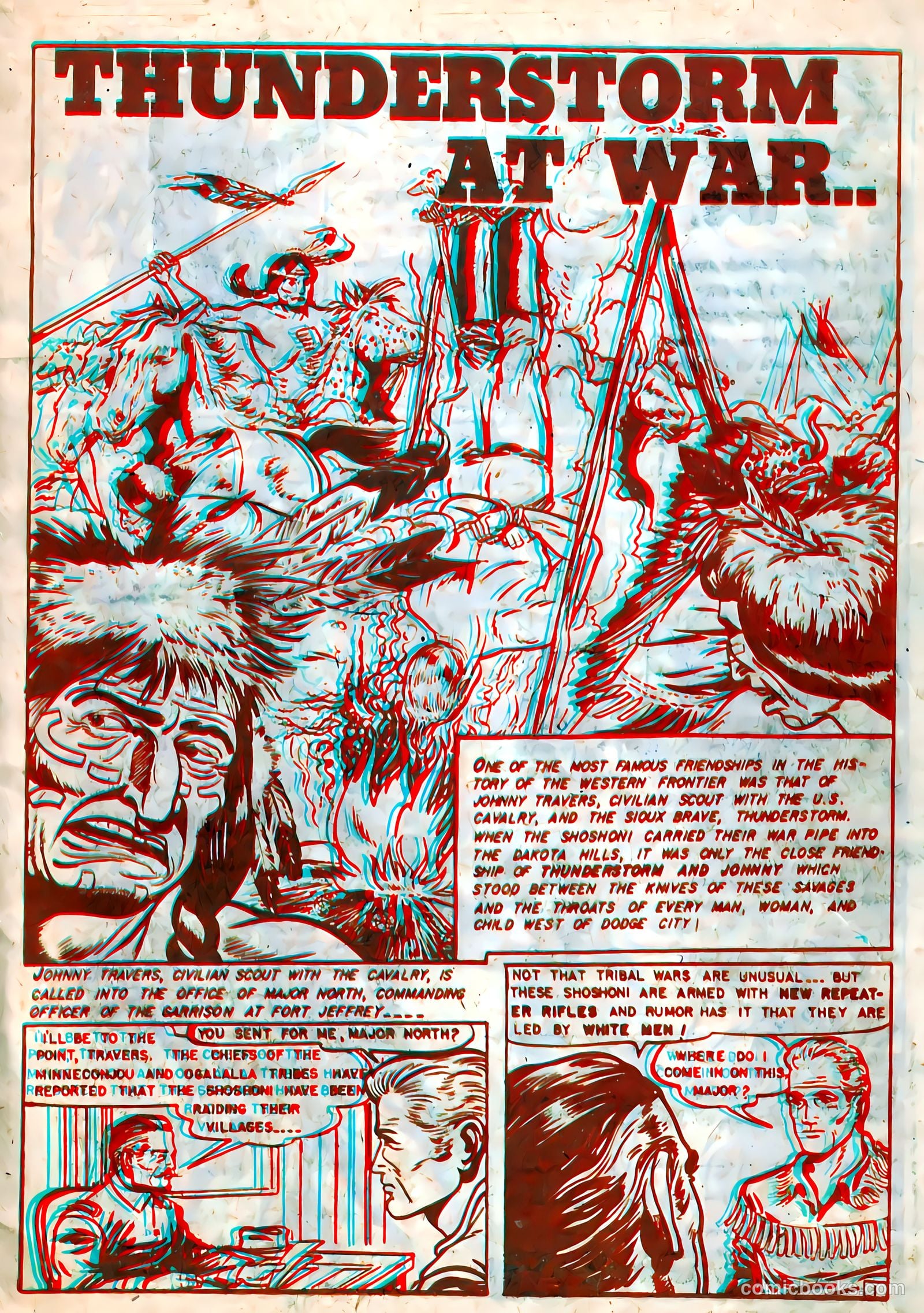Indian Warriors 3-D #1 — page 3 of 36