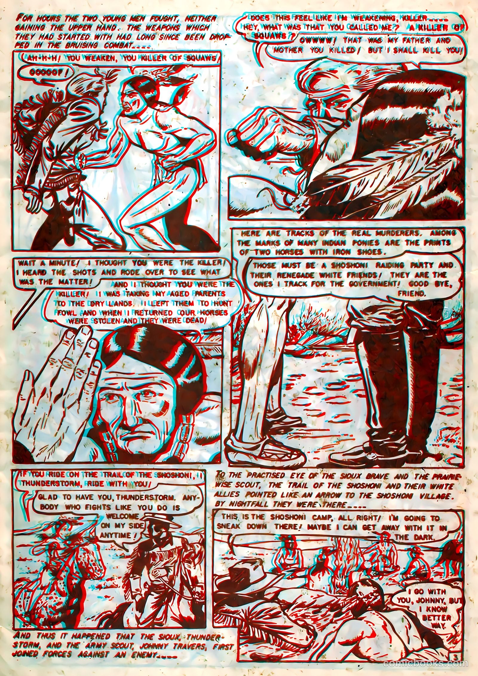 Indian Warriors 3-D #1 — page 5 of 36