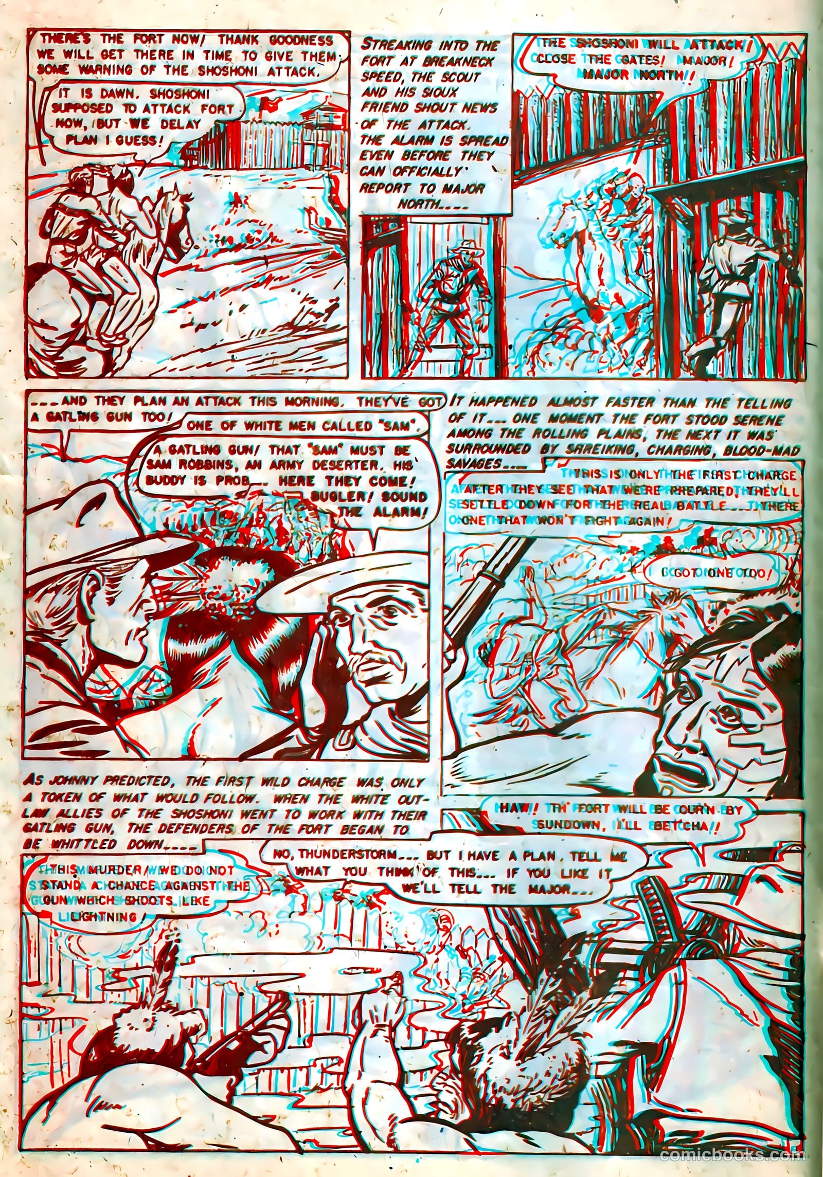 Indian Warriors 3-D #1 — page 8 of 36