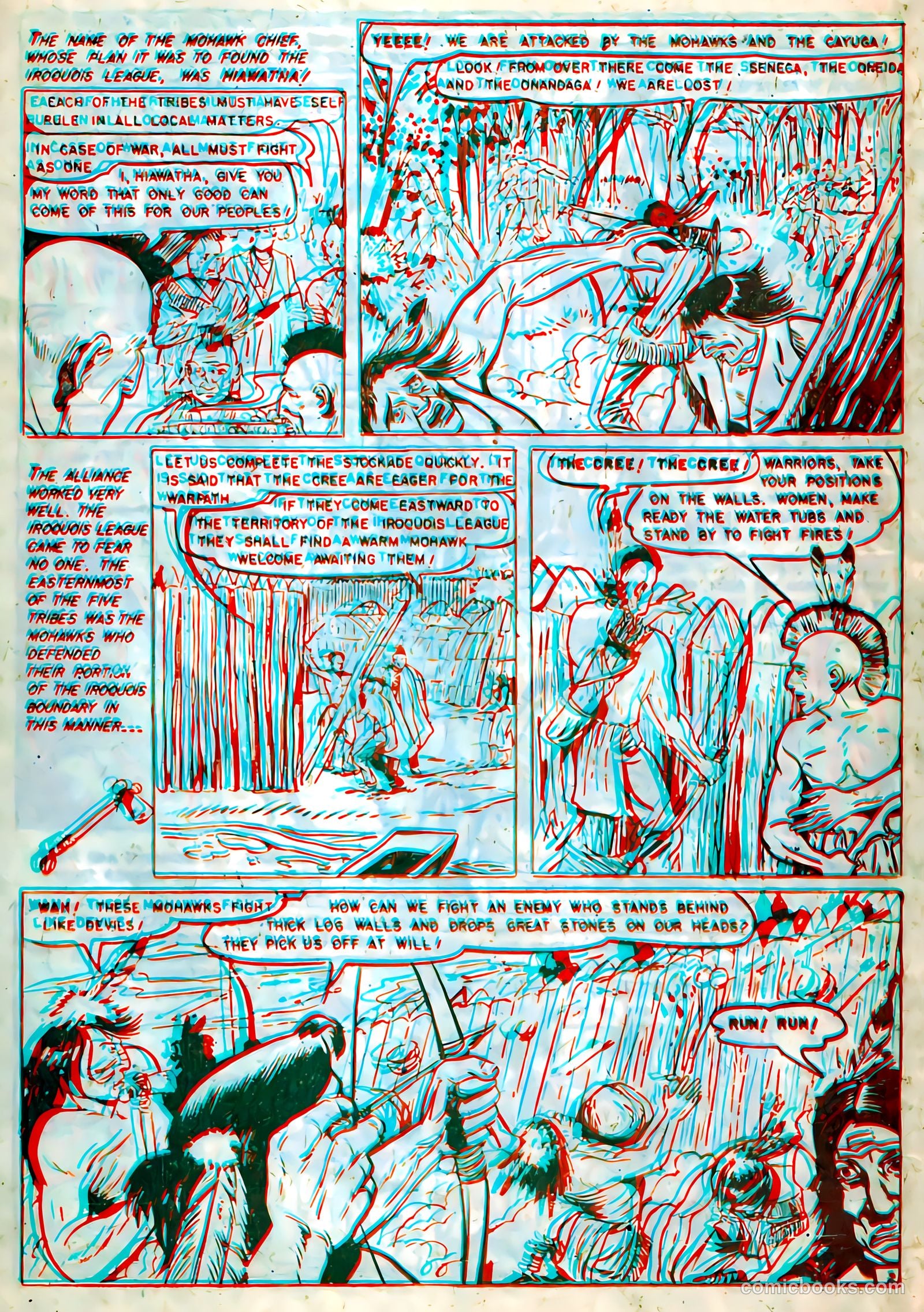 Indian Warriors 3-D #1 — page 11 of 36