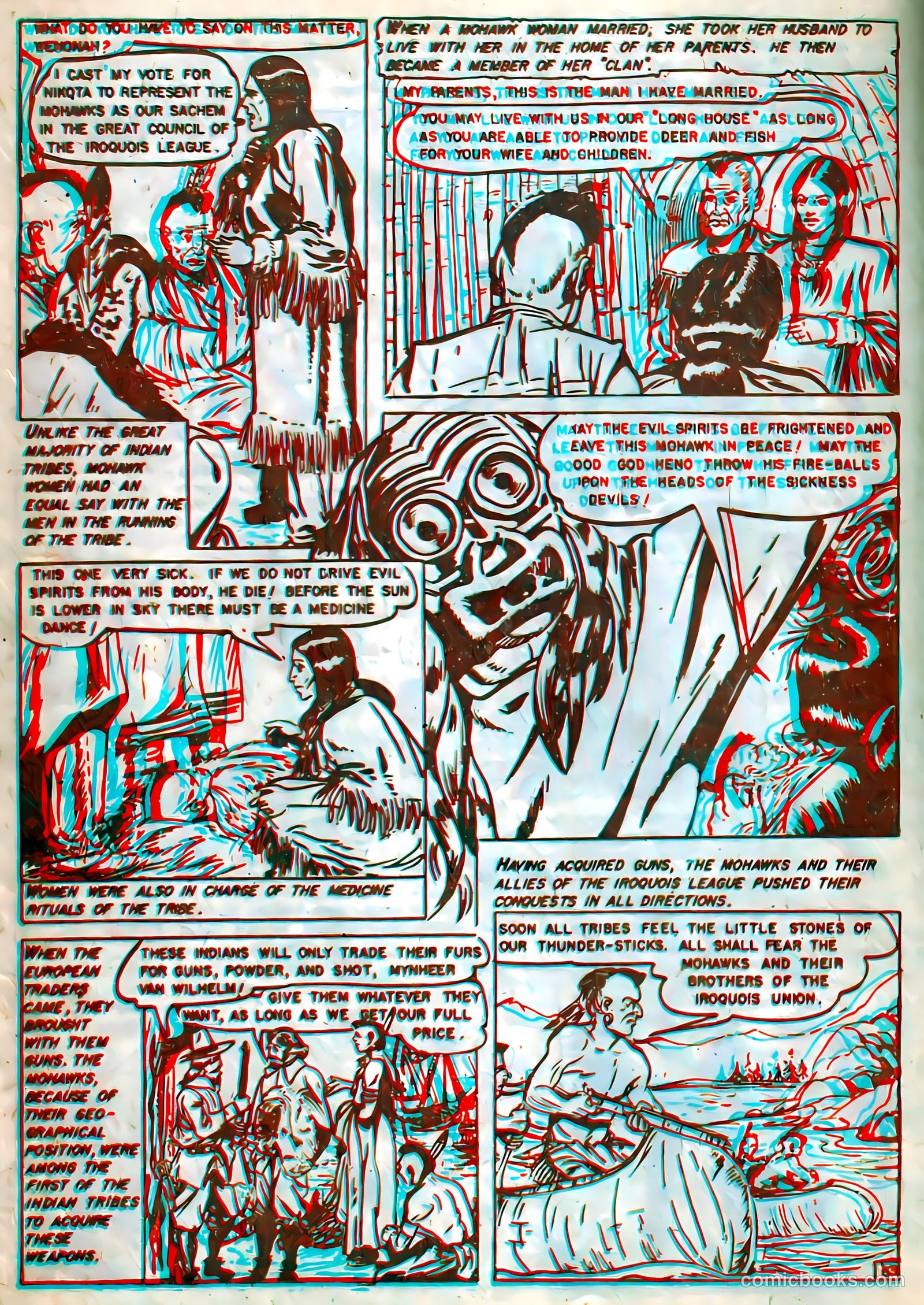 Indian Warriors 3-D #1 — page 12 of 36