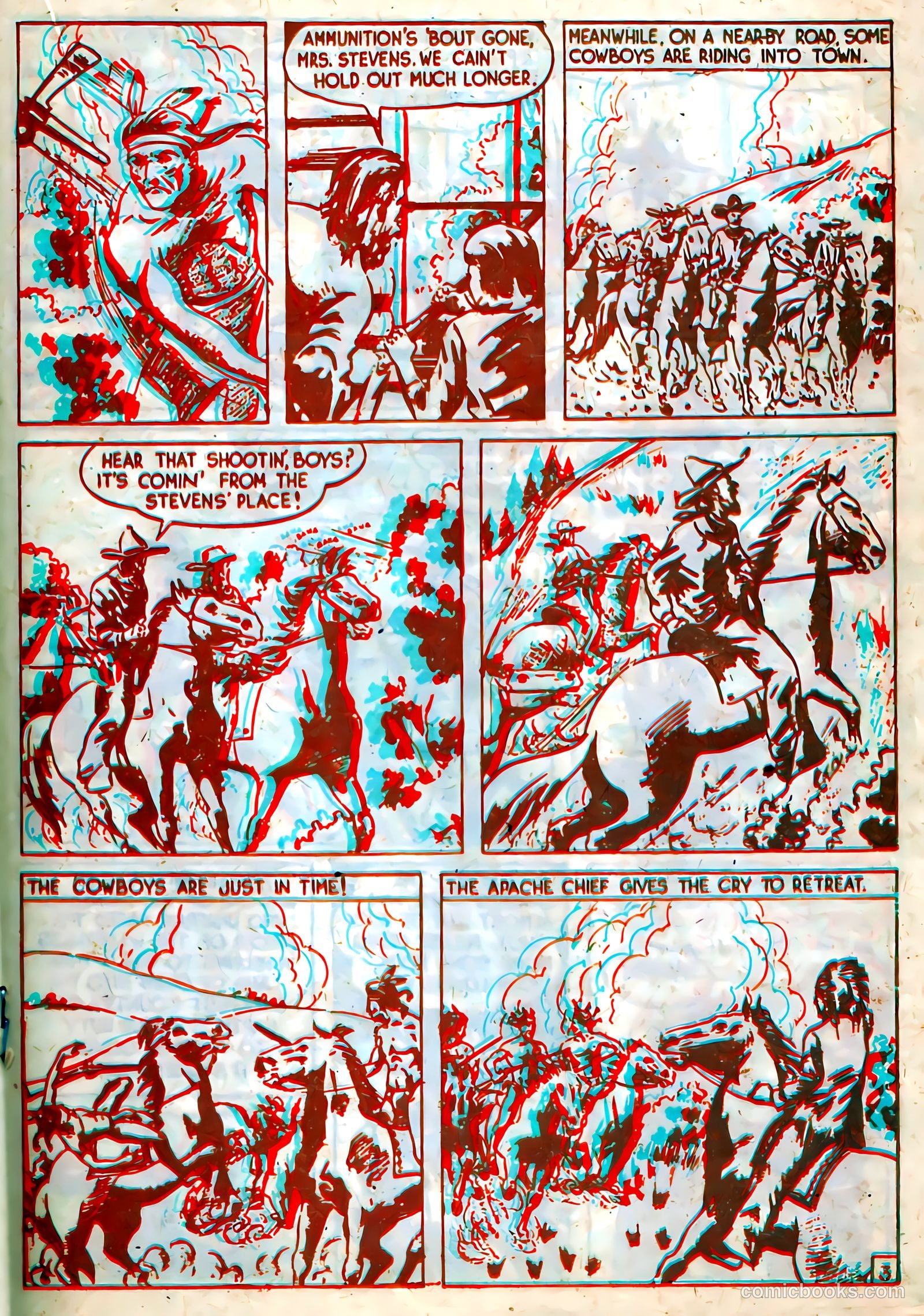 Indian Warriors 3-D #1 — page 19 of 36