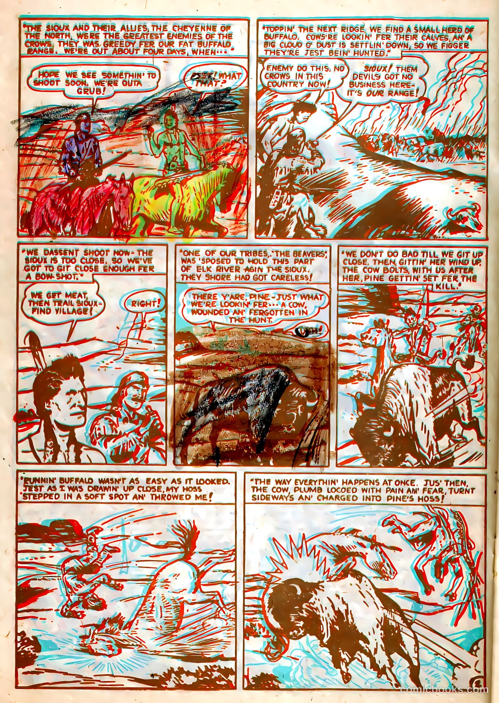 Indian Warriors 3-D #1 — page 22 of 36