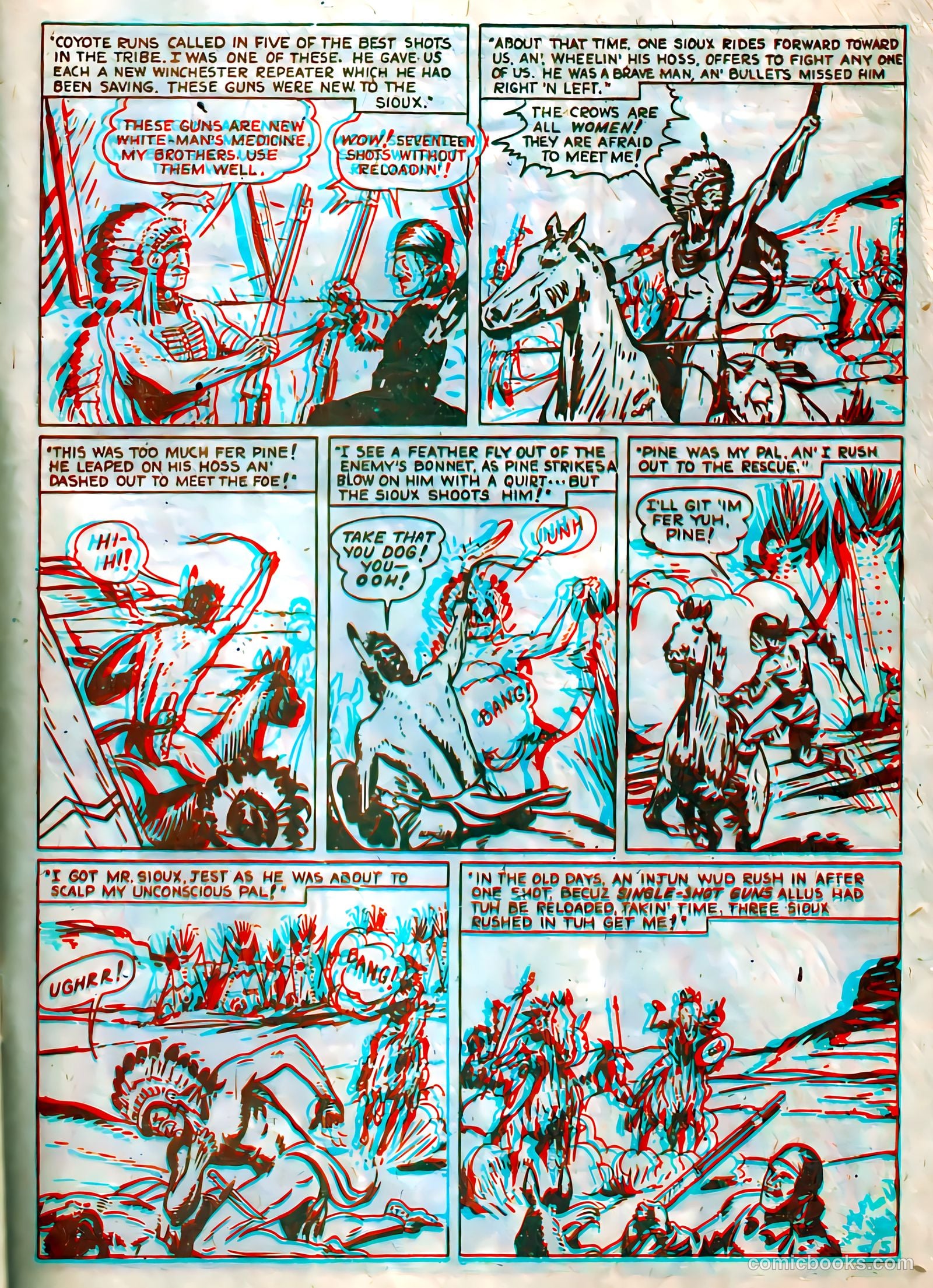 Indian Warriors 3-D #1 — page 25 of 36