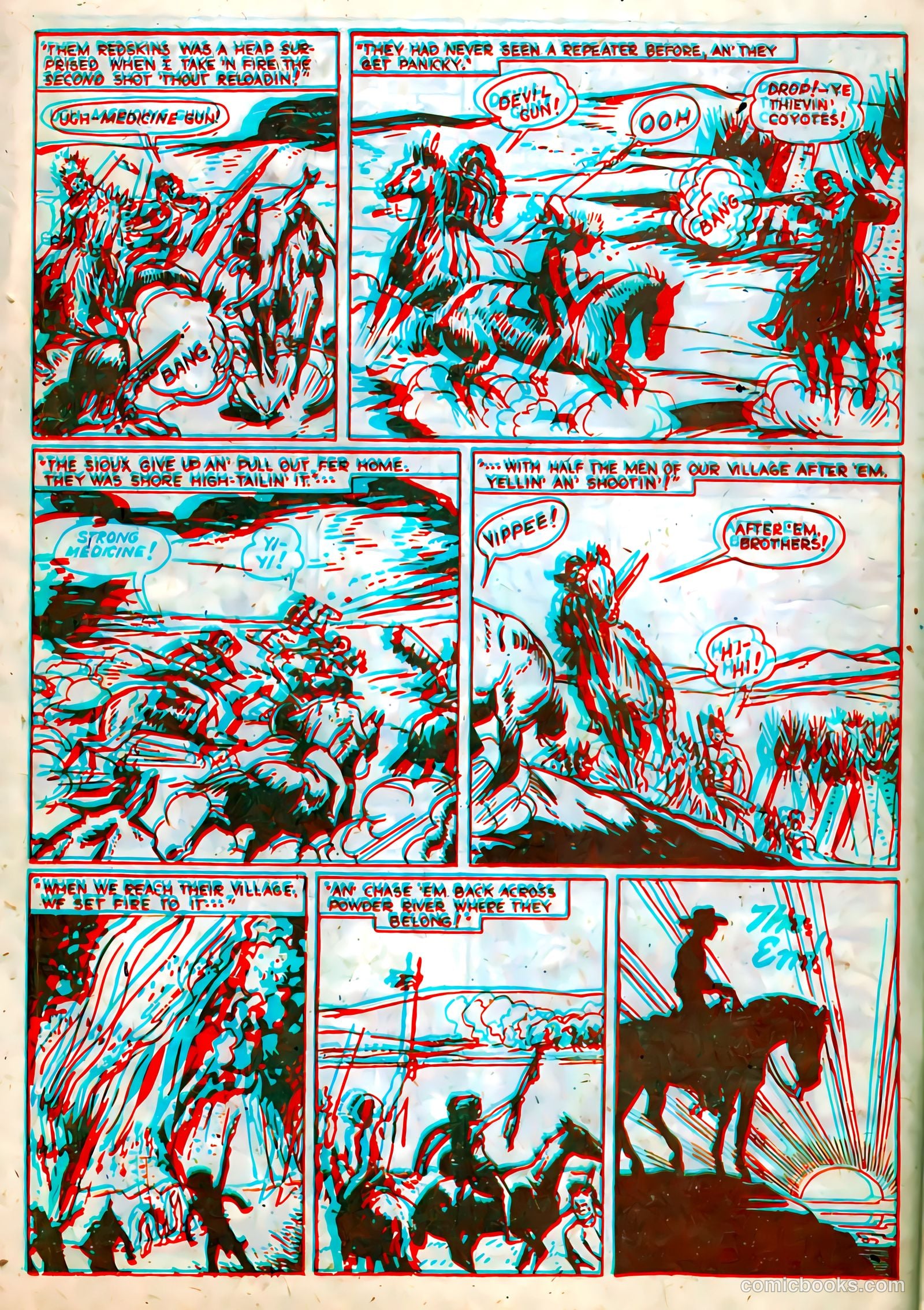 Indian Warriors 3-D #1 — page 26 of 36