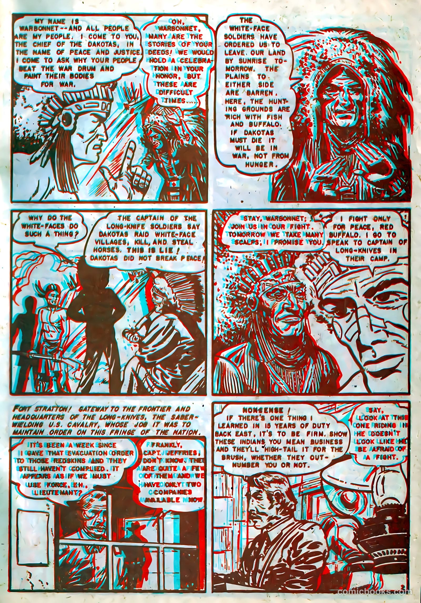 Indian Warriors 3-D #1 — page 29 of 36