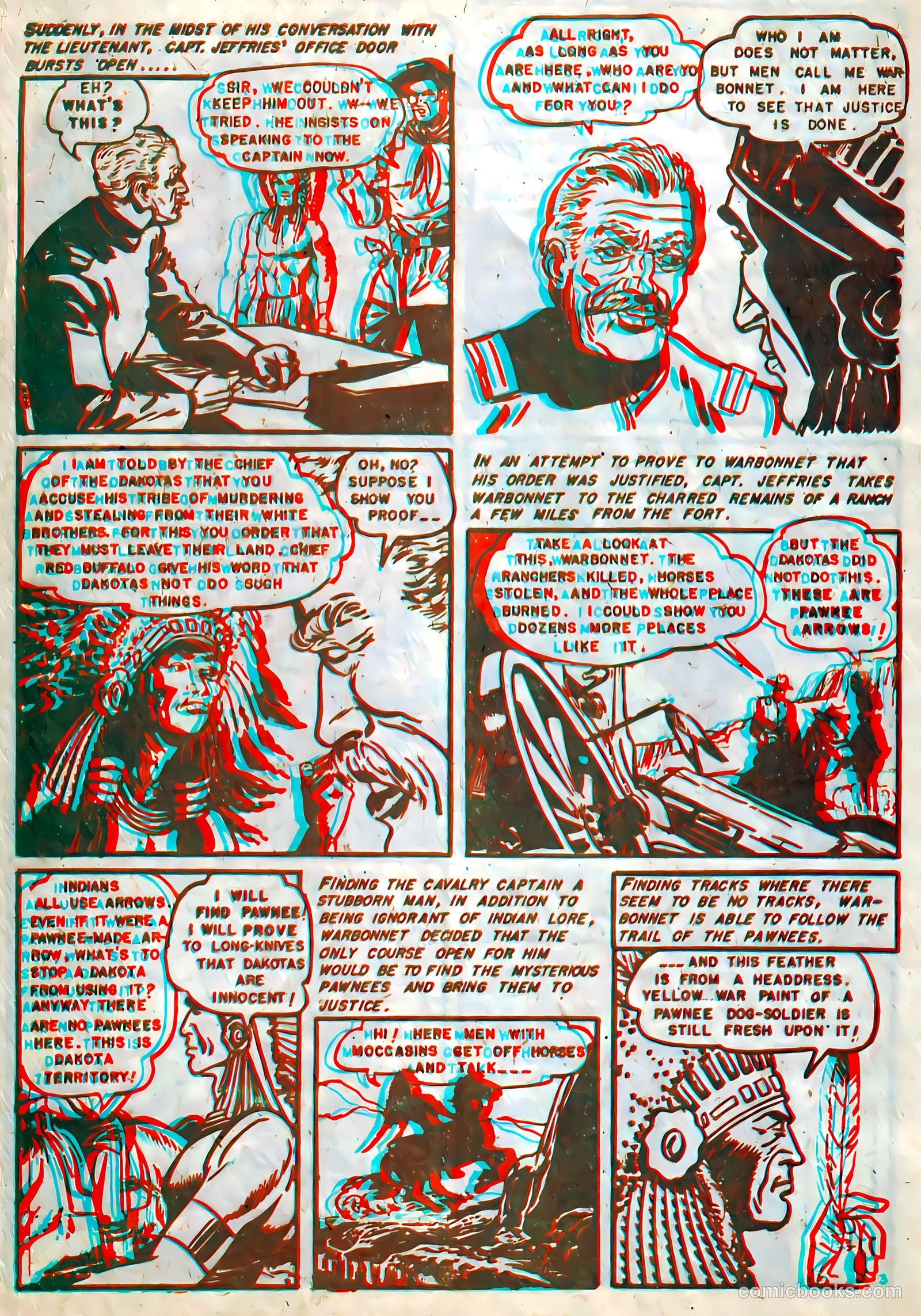 Indian Warriors 3-D #1 — page 30 of 36