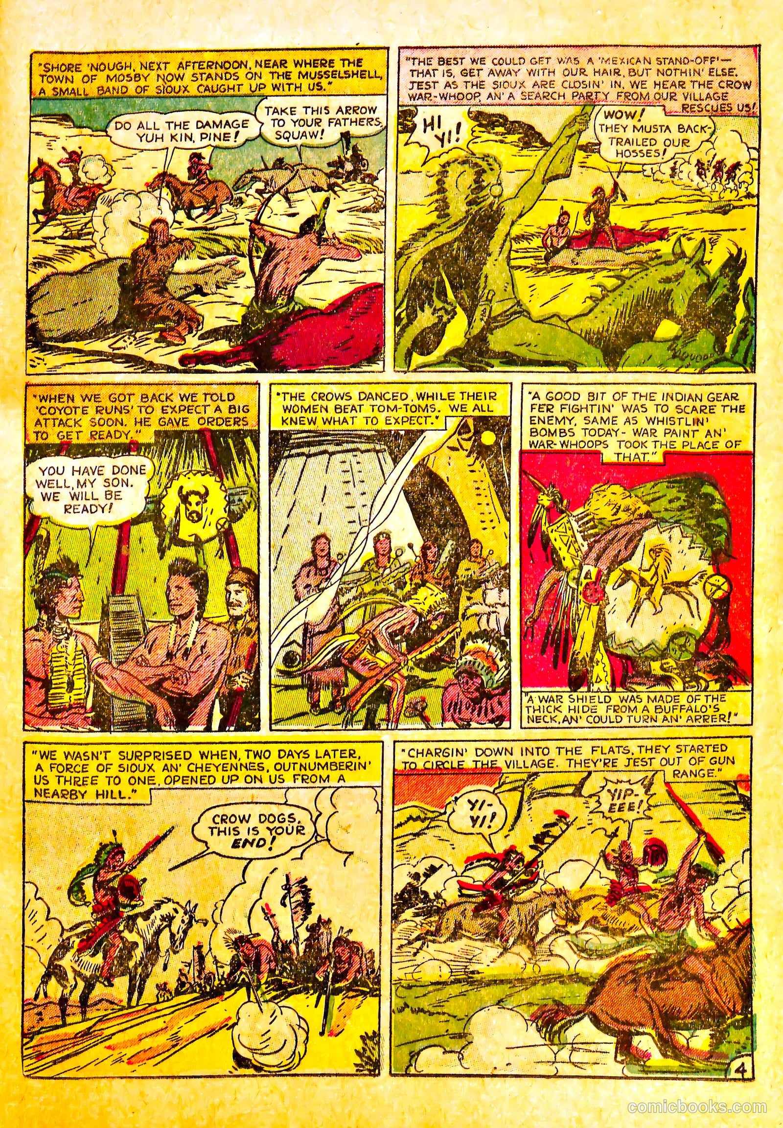 Indian Warriors #7 — page 31 of 36
