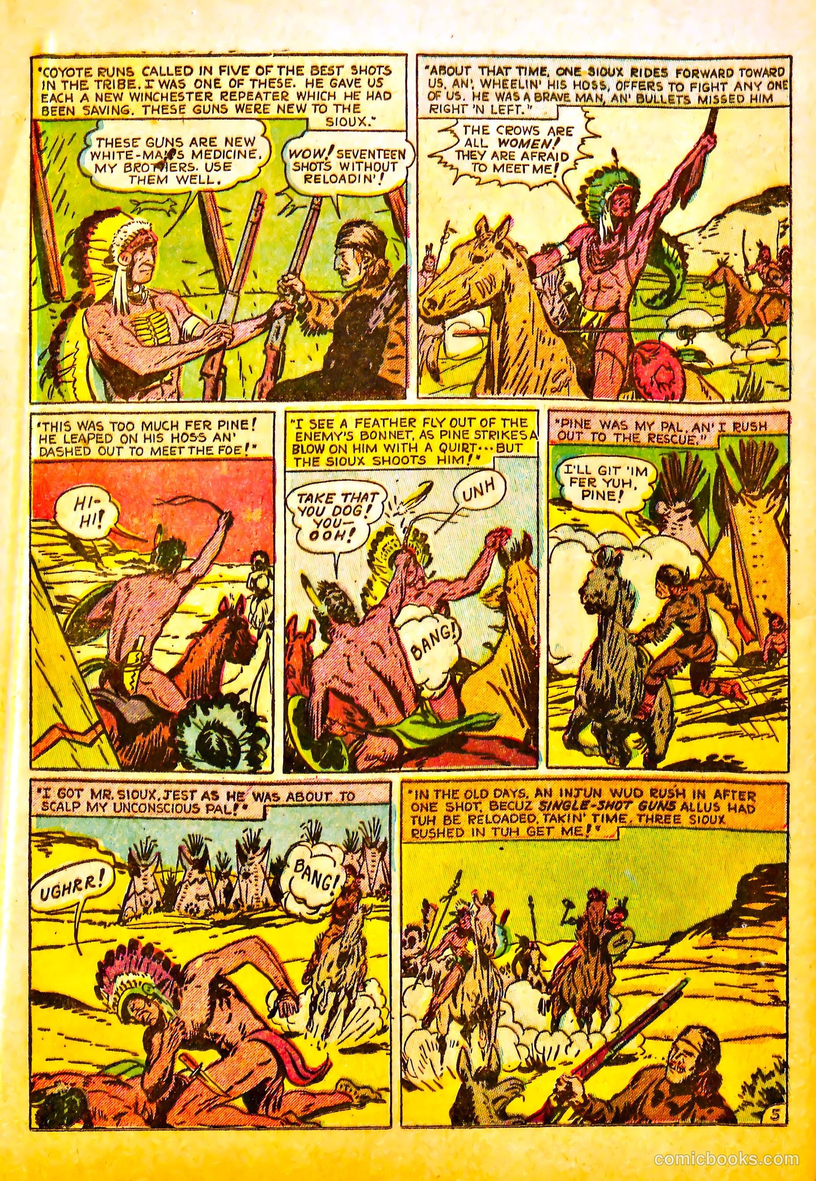 Indian Warriors #7 — page 32 of 36