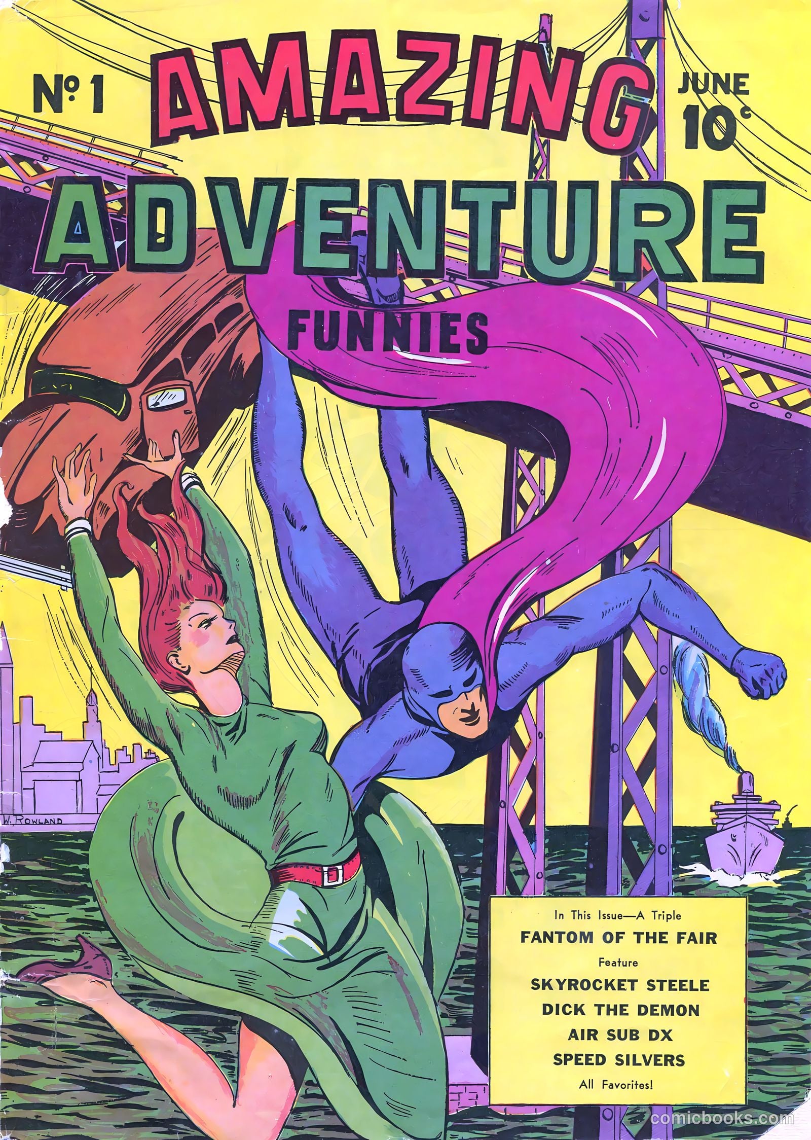 Amazing Adventure Funnies #1 — page 1 of 68