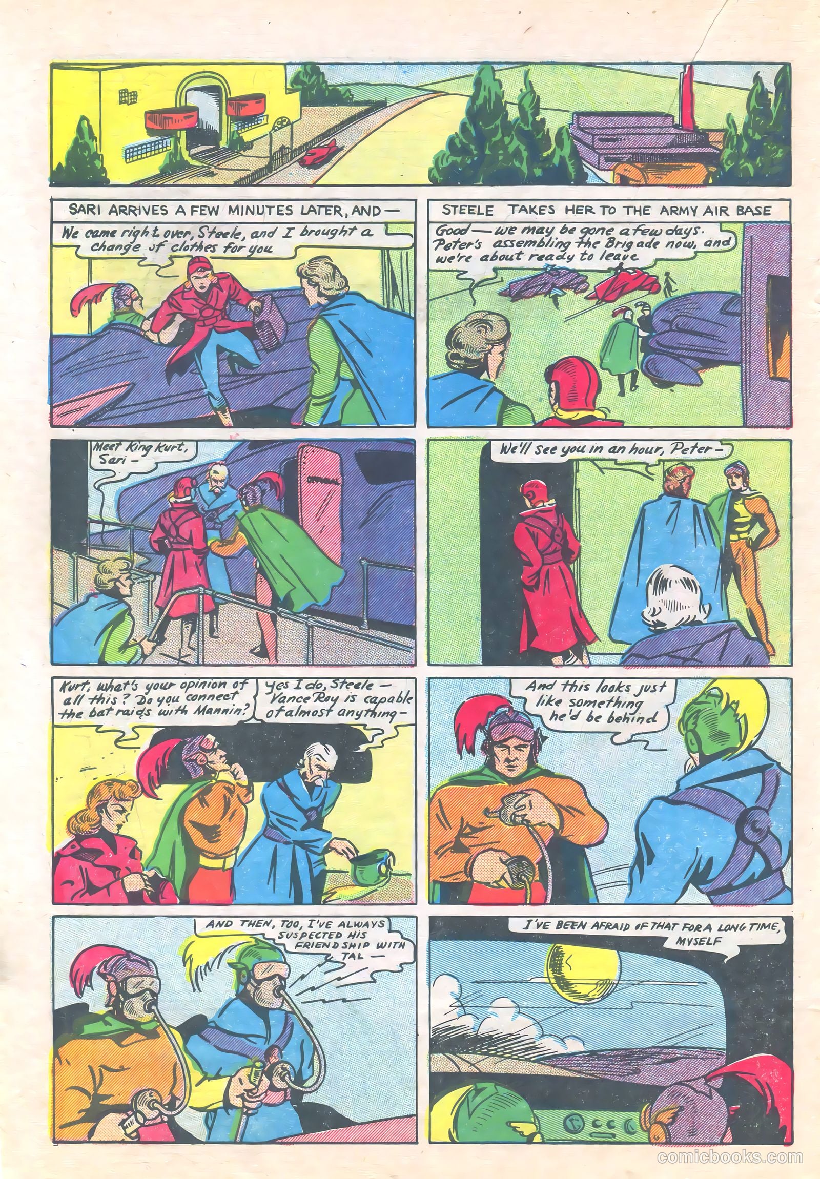 Amazing Adventure Funnies #1 — page 34 of 68