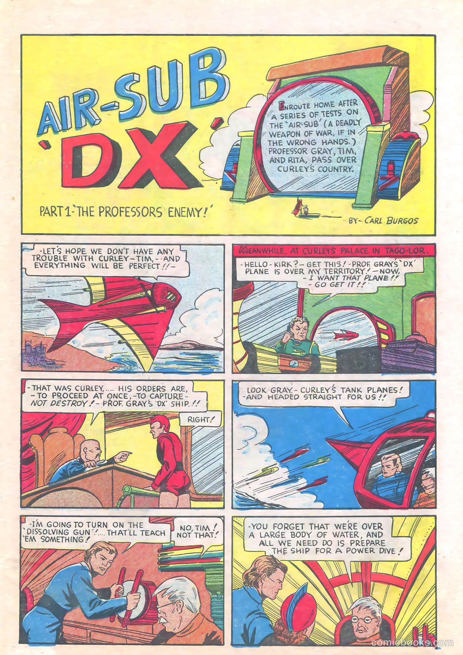 Amazing Adventure Funnies #1 — page 55 of 68