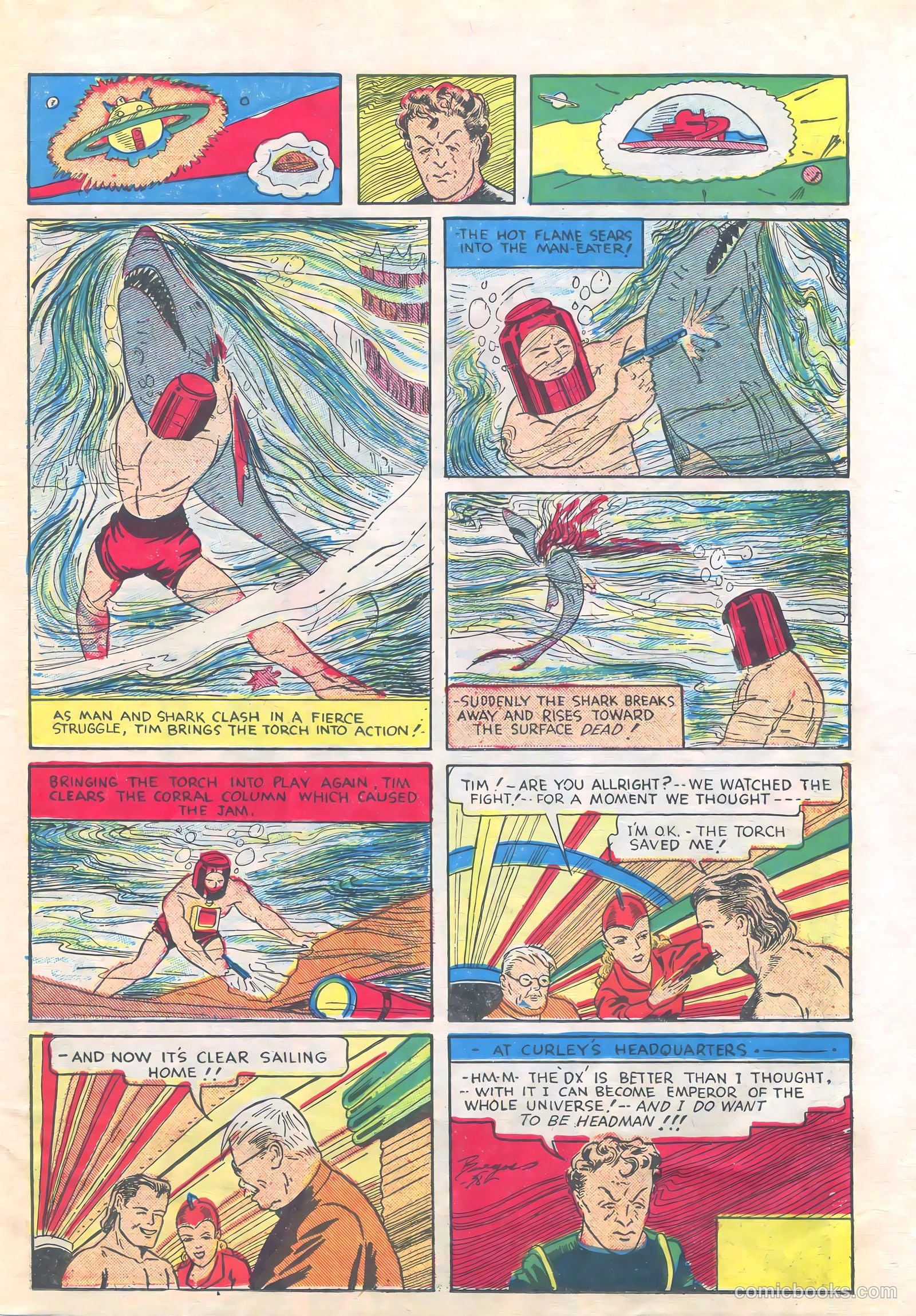 Amazing Adventure Funnies #1 — page 59 of 68
