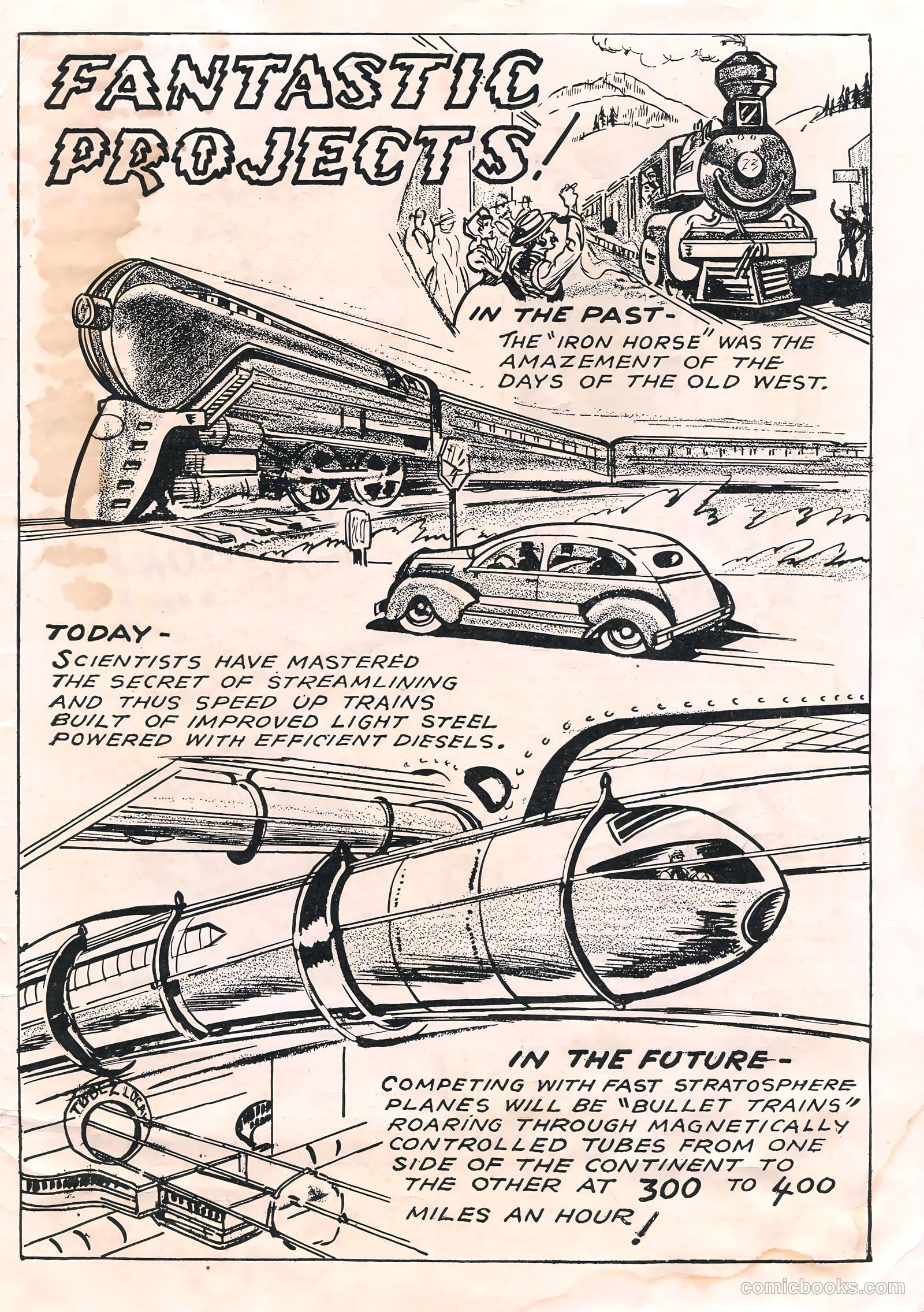 Amazing Adventure Funnies #1 — page 67 of 68