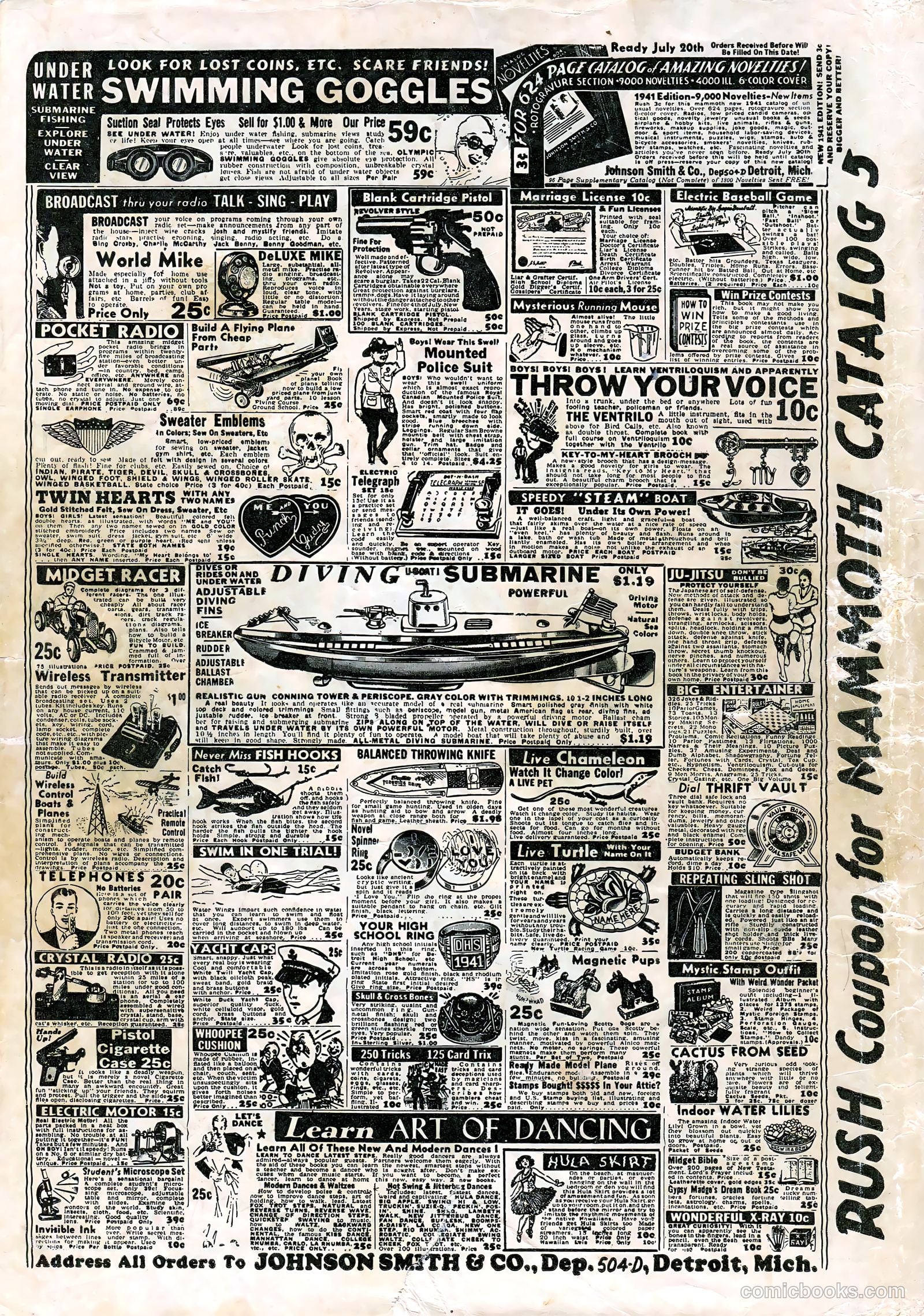 Amazing Adventure Funnies #2 — page 68 of 68