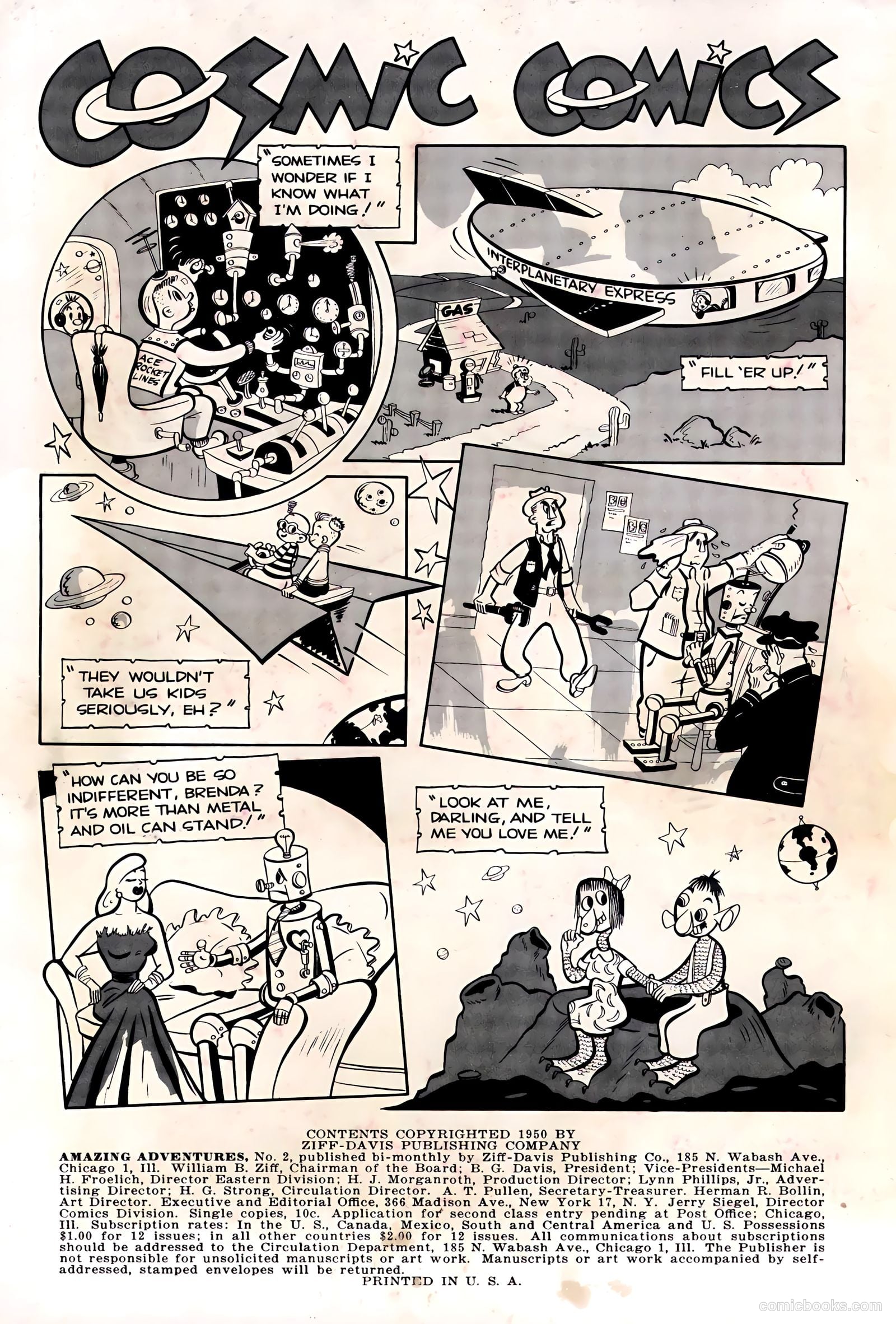 Amazing Adventures #2 — page 2 of 36