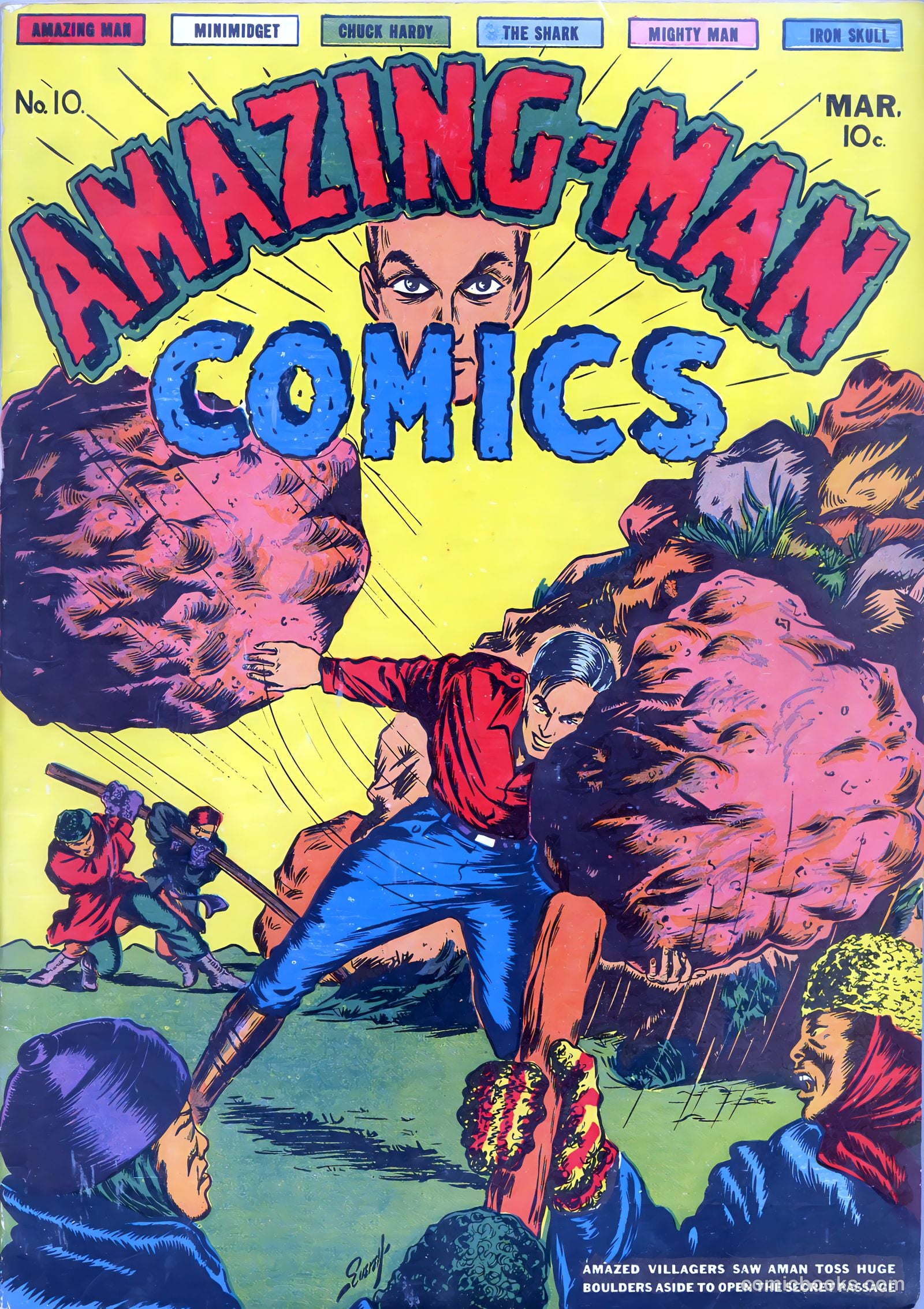 Amazing Man Comics #10 — page 2 of 70