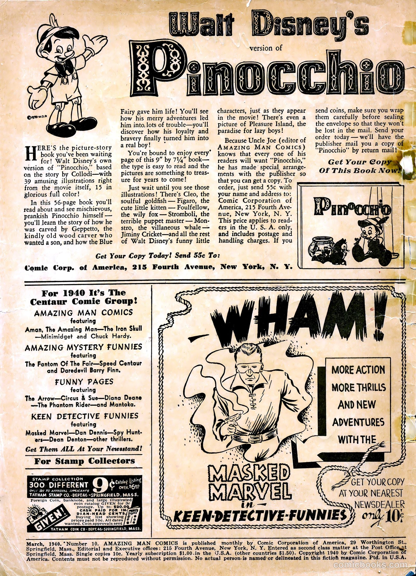 Amazing Man Comics #10 — page 3 of 70