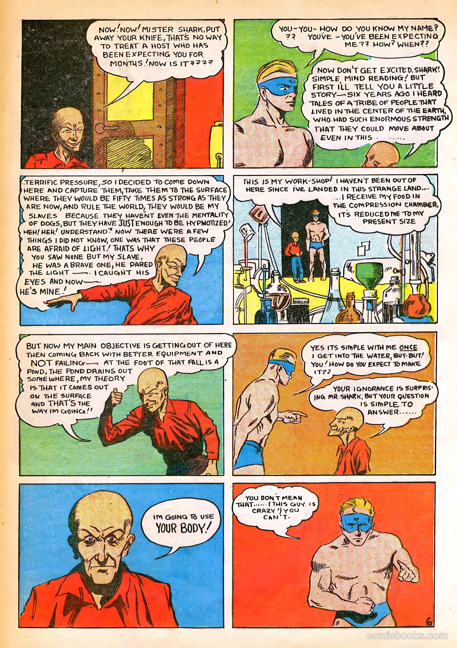 Amazing Man Comics #10 — page 64 of 70