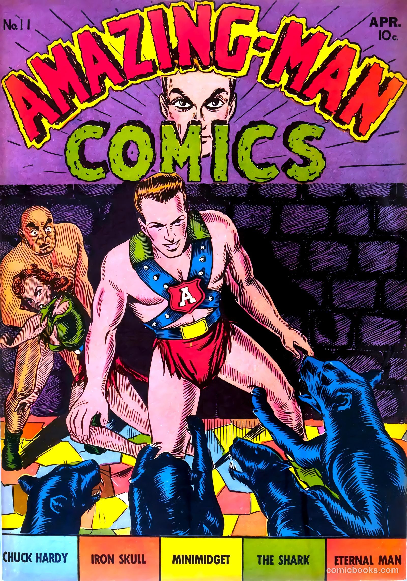 Amazing Man Comics #11 — page 1 of 68